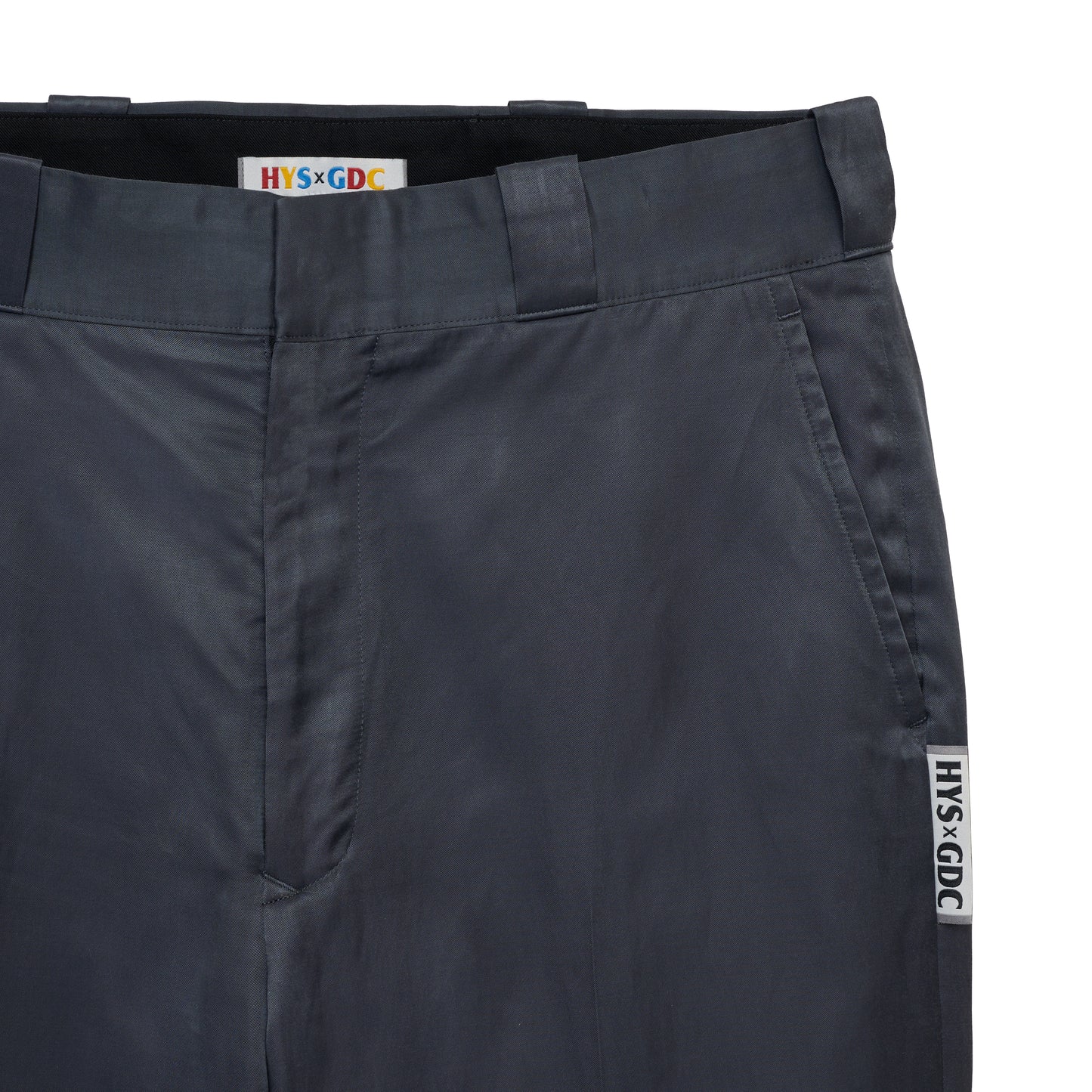 【HYSTERIC GLAMOUR X GDC collabo】satin slacks