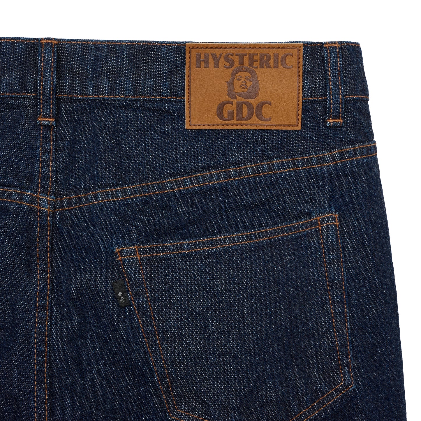 【HYSTERIC GLAMOUR X GDC collabo】denim pants