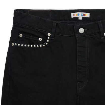 【HYSTERIC GLAMOUR X GDC collabo】denim pants