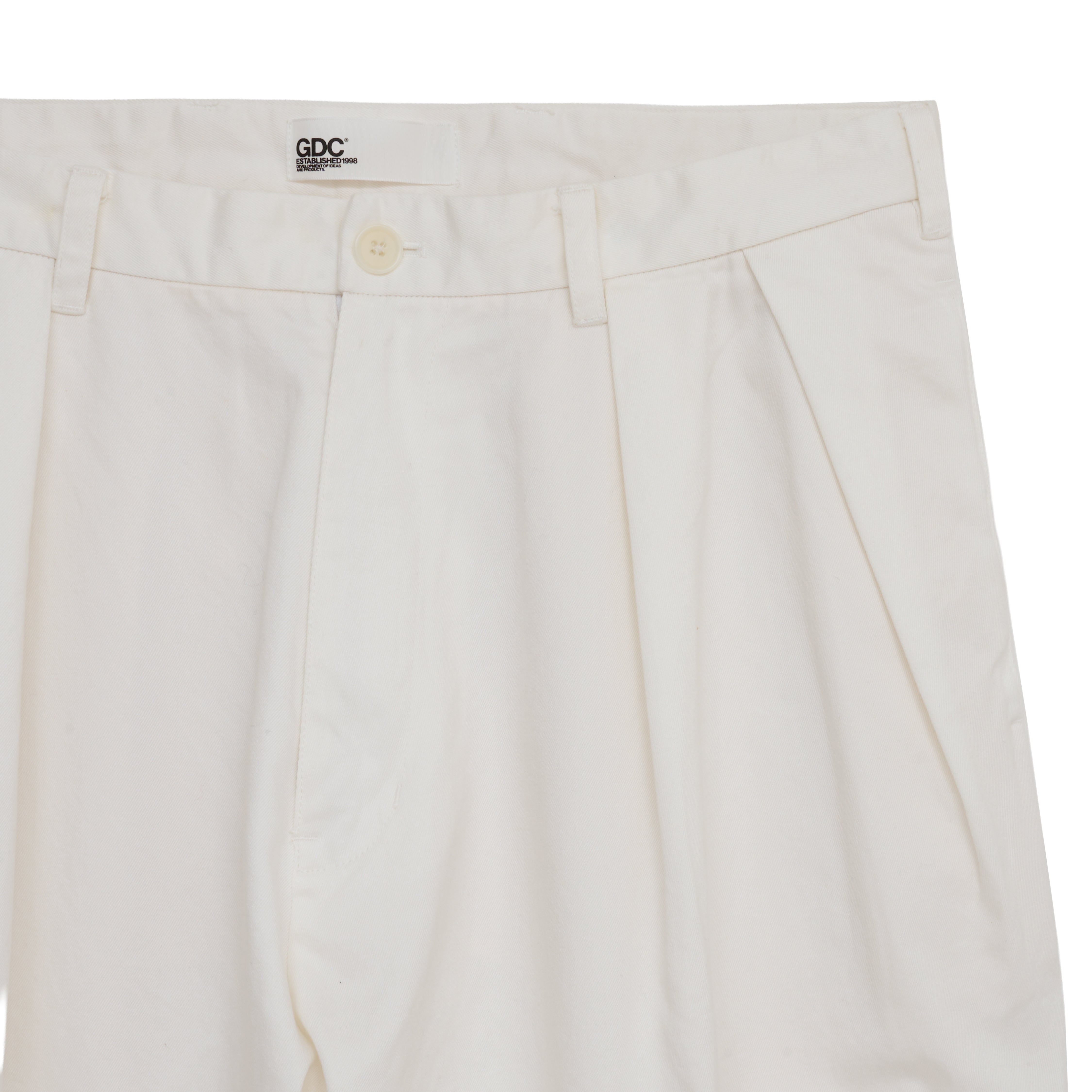 モリGDC ビッグチノパンツ ホワイト 2025 完売品 BIG CHINO PANTS – GDC