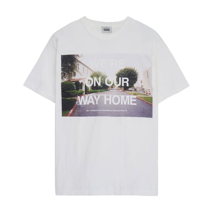 Photo Tee l OFF WHITE  | WE’RE ON OUR WAY HOME