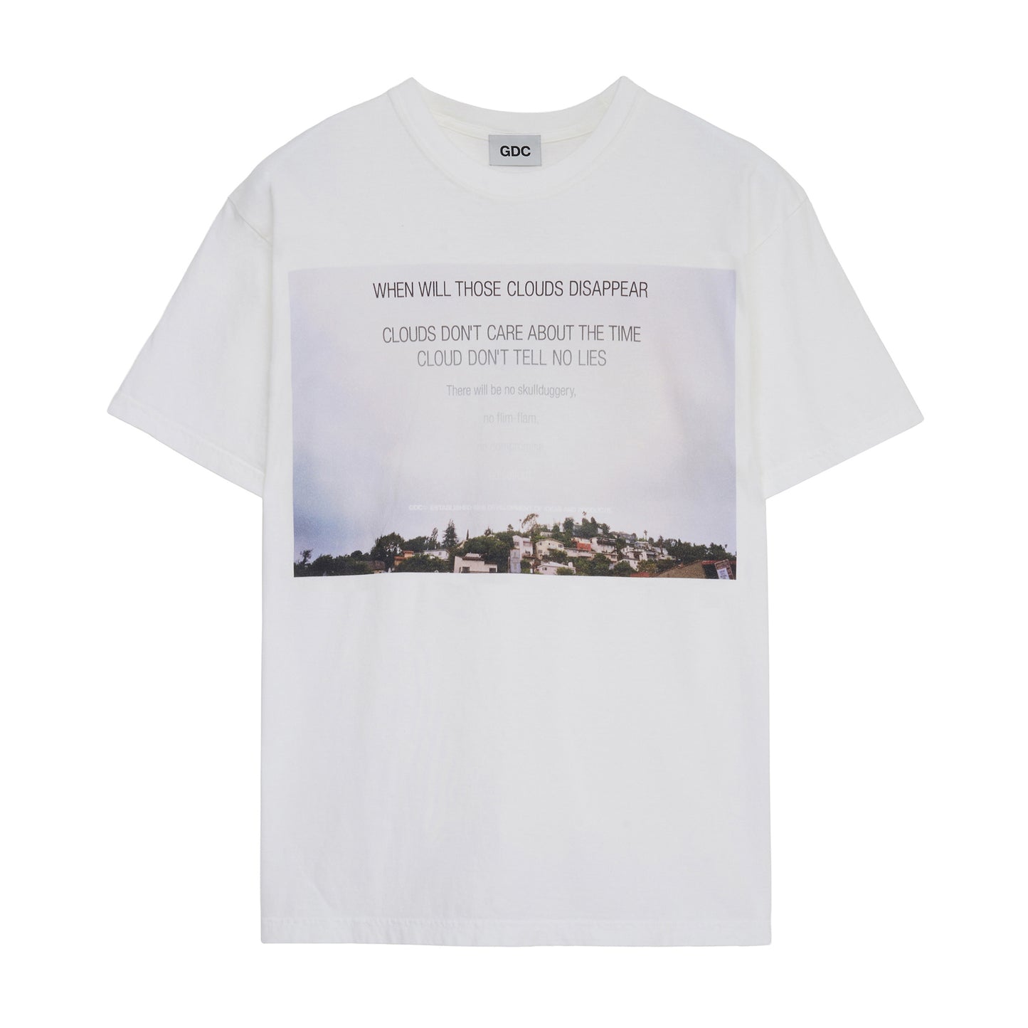 Photo Tee | OFF WHITE | SKY
