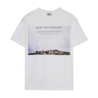 Photo Tee | OFF WHITE | SKY