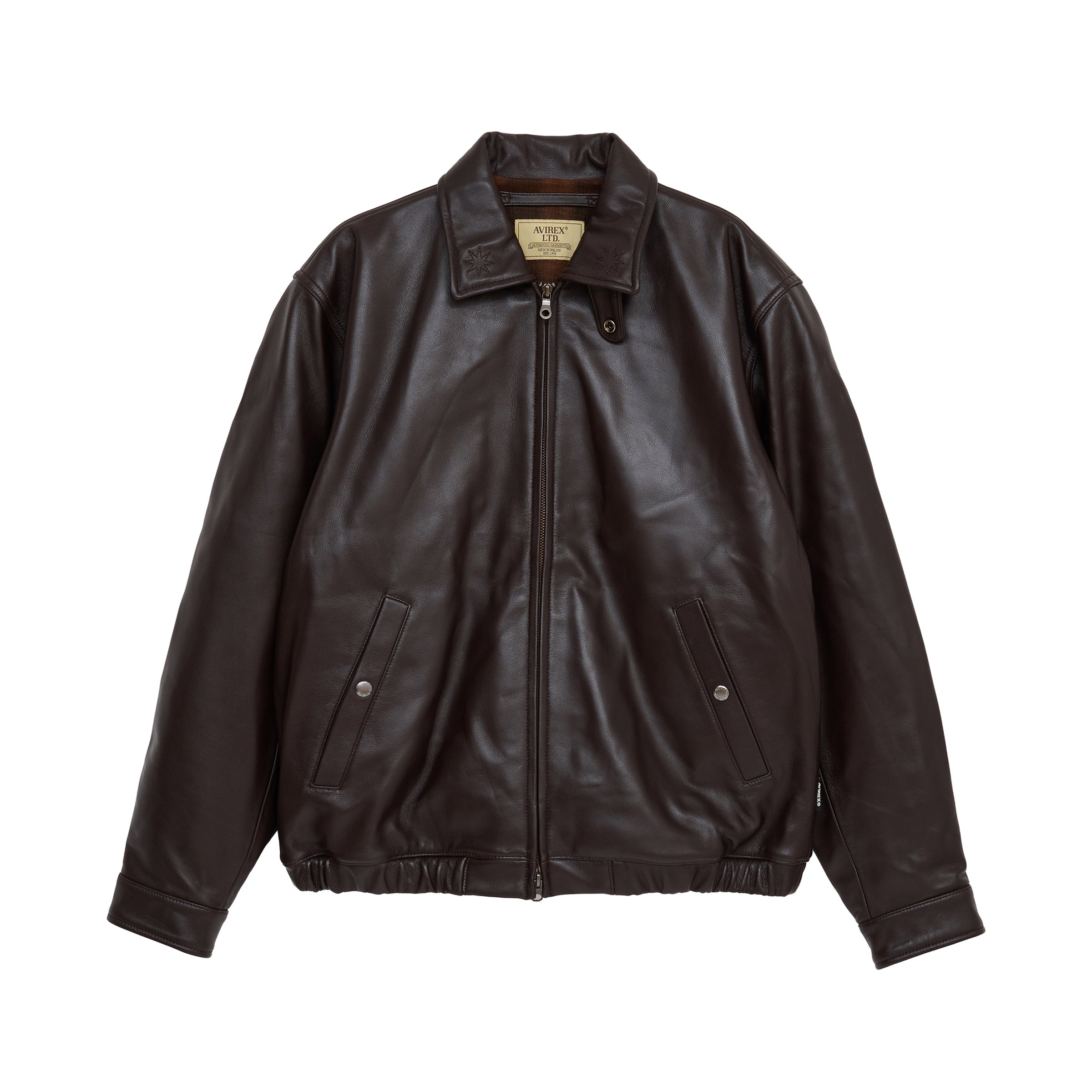 新作 GDC x AVIREX Lether Carcoat XL ブラック AVIREX×GDC】Leather Swingtop