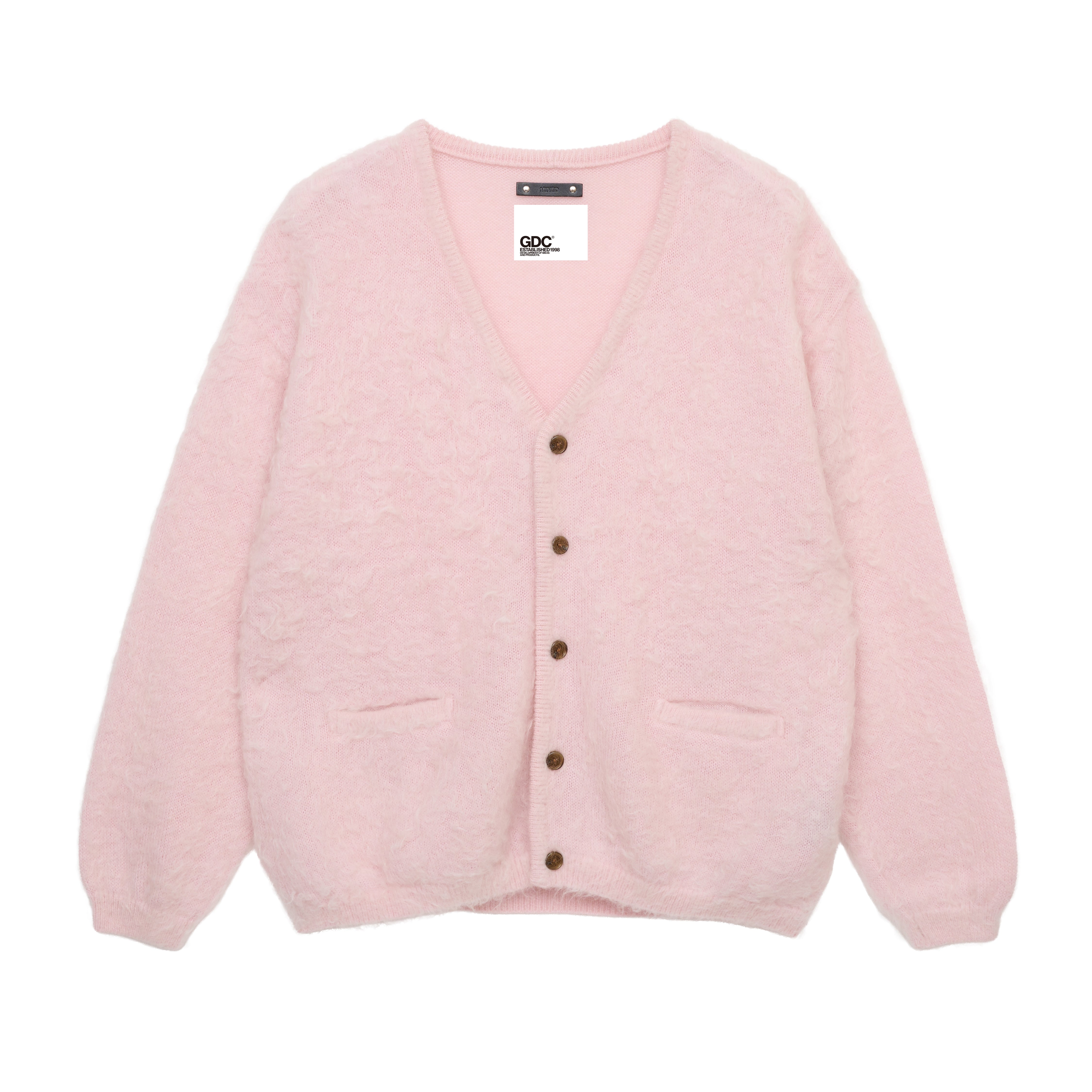MINEDENIM×GDC collabo】MOHAIR CARDIGAN
