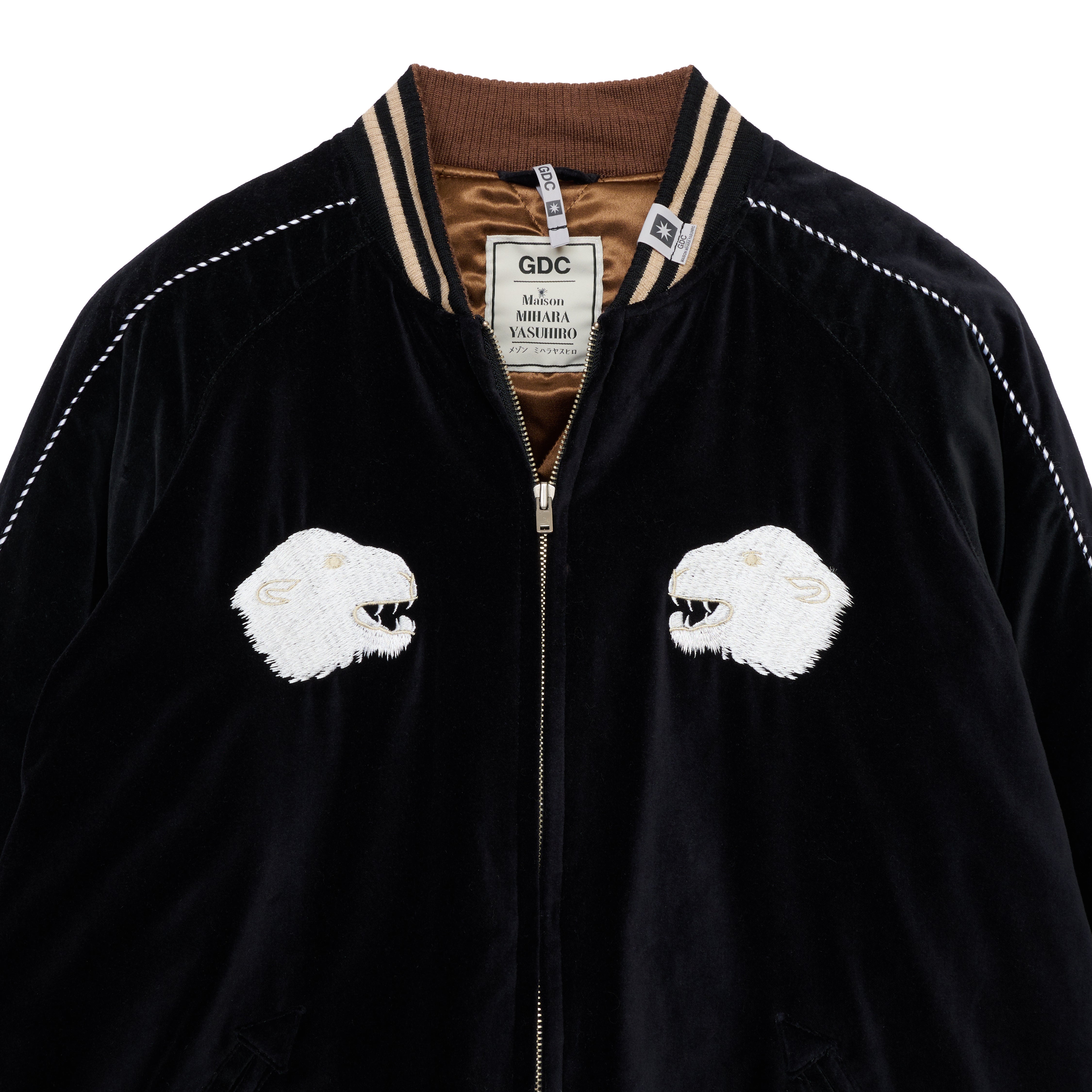 MIHARA YASUHIRO X GDC collabo】Satin Blouson