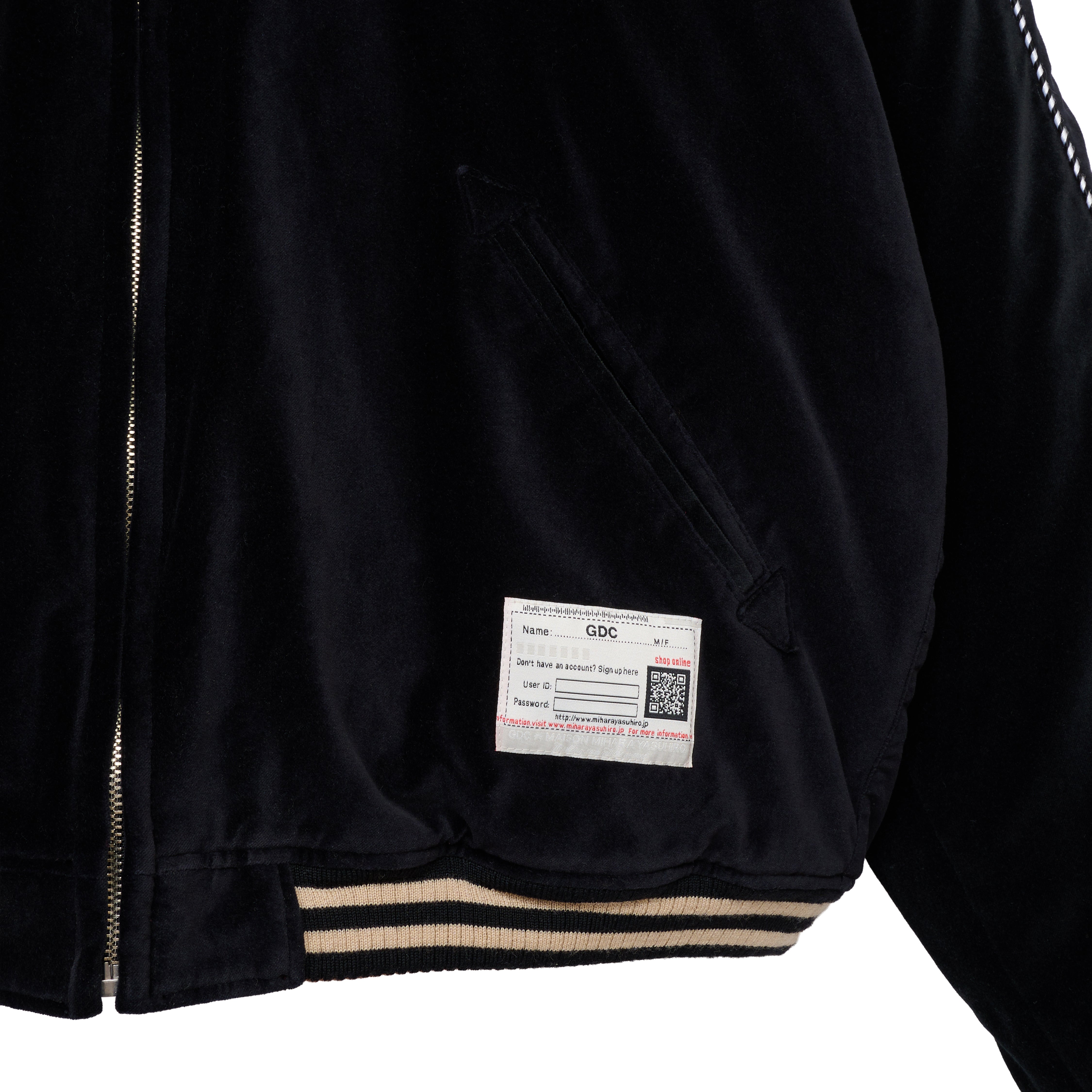 MIHARA YASUHIRO X GDC collabo】Satin Blouson