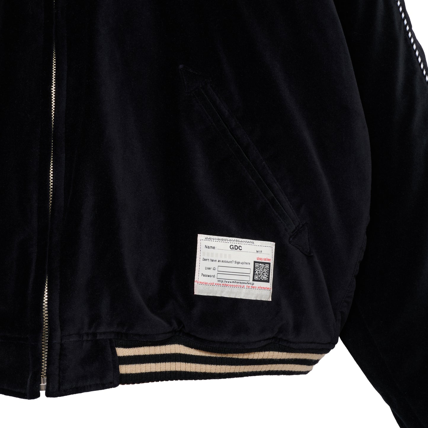 【MIHARA YASUHIRO X GDC collabo】Satin Blouson