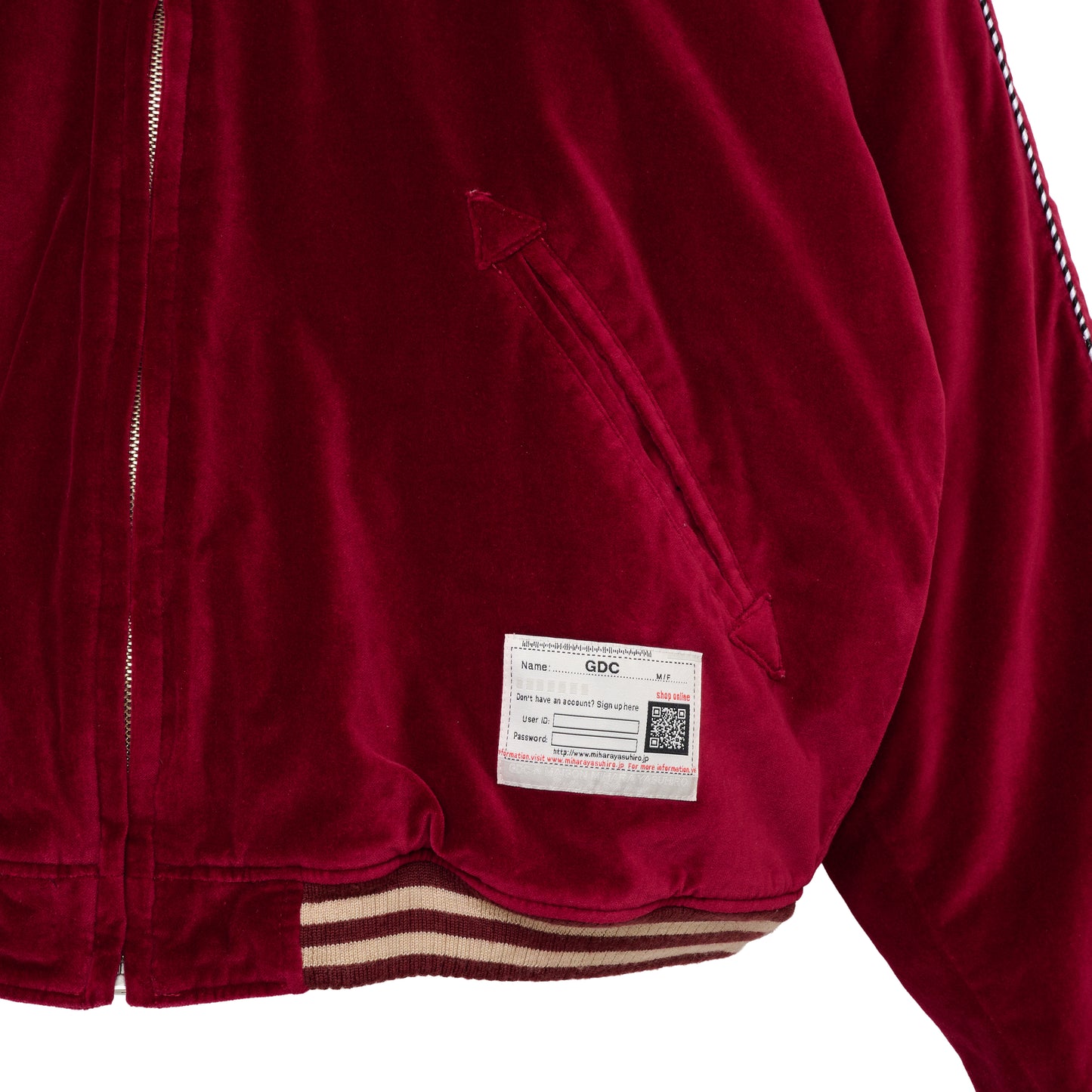 【MIHARA YASUHIRO X GDC collabo】Satin Blouson