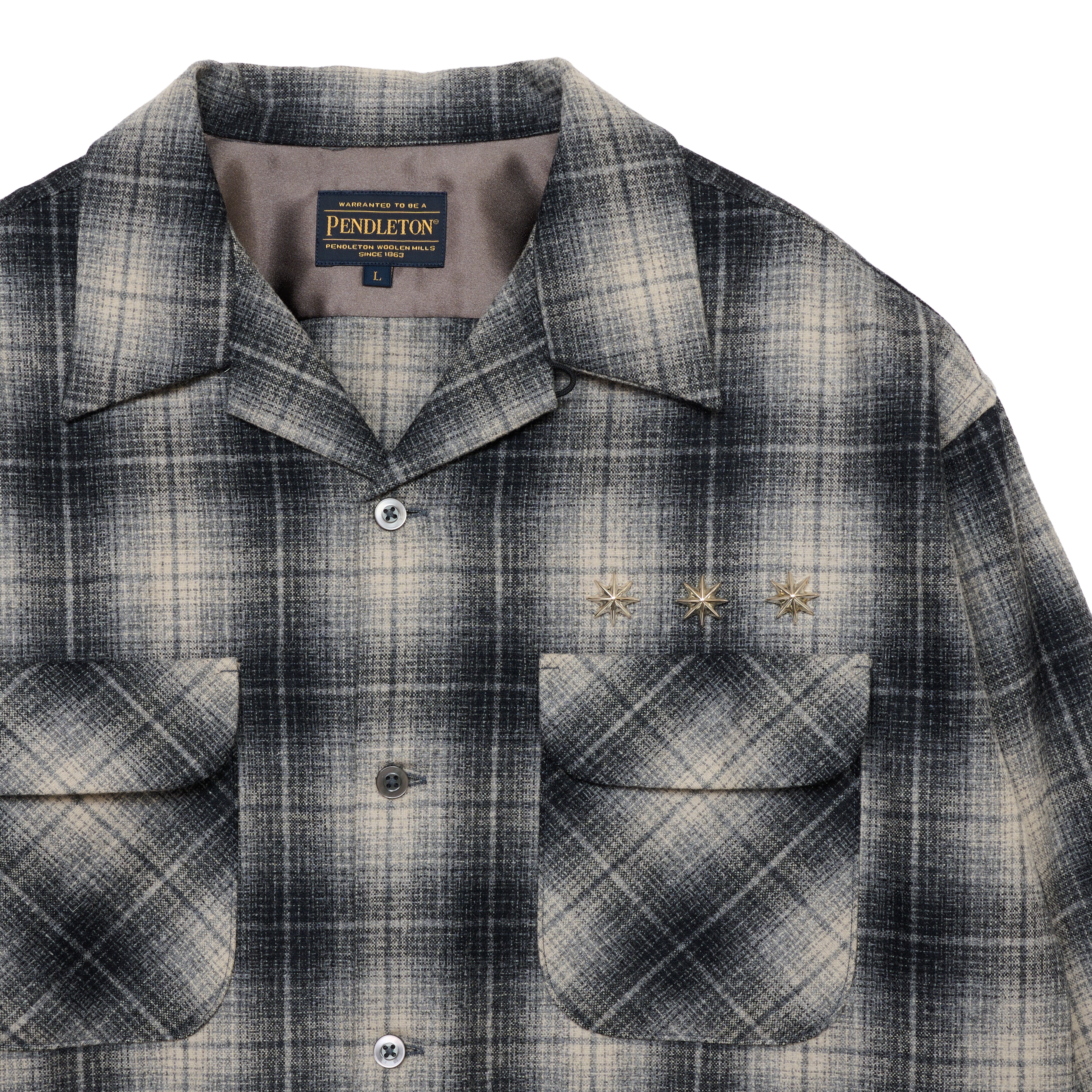 GDC × PENDLETON ペンドルトン コンチョ チェックシャツ L PENDLETON×GDC collabo】check shirts