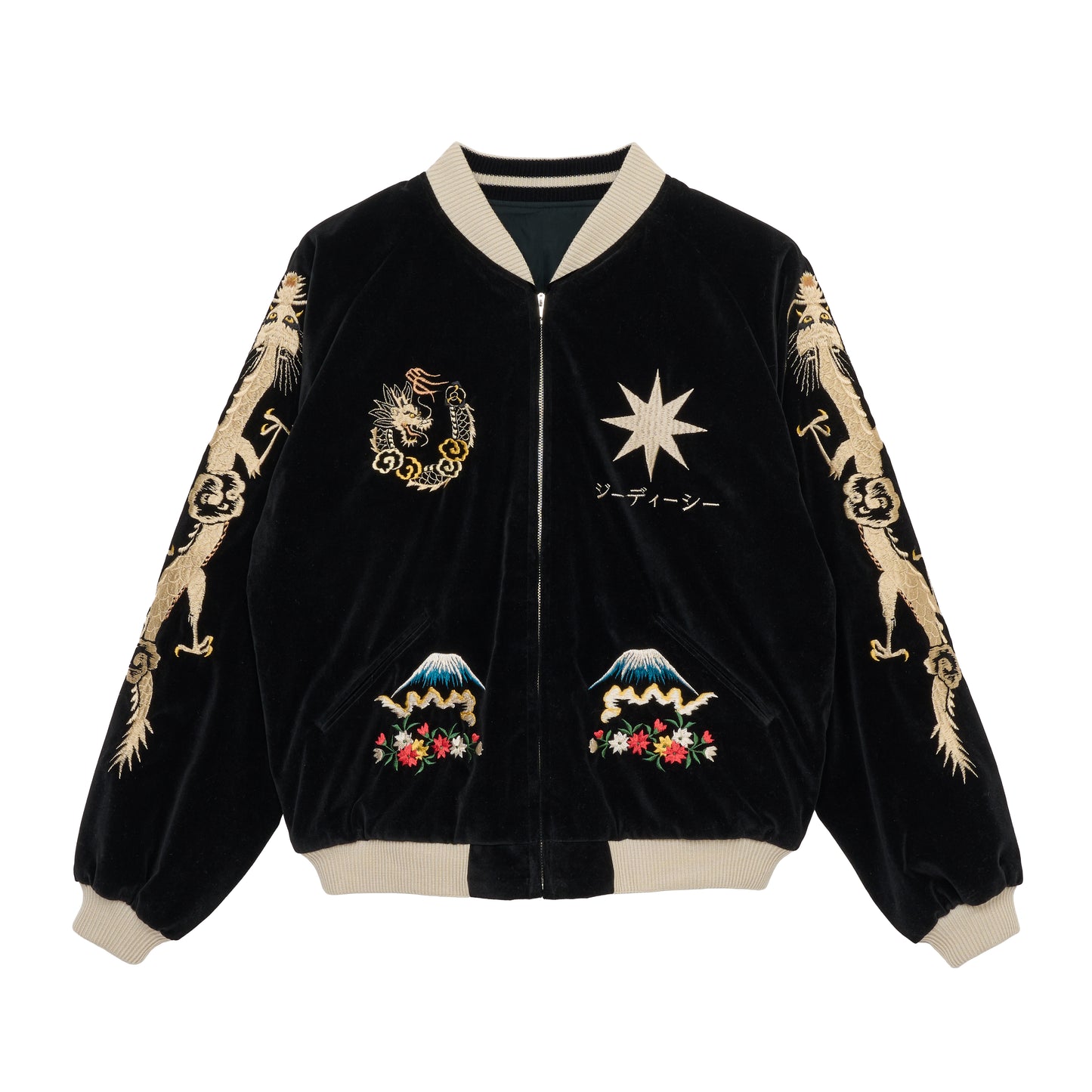 【TAILOR TOYO X GDC】Velveteen × Acetate Souvenir Jacket “PHOENIX” × “ALASKAN EAGLE”（発送予定：2026年4月中旬〜）
