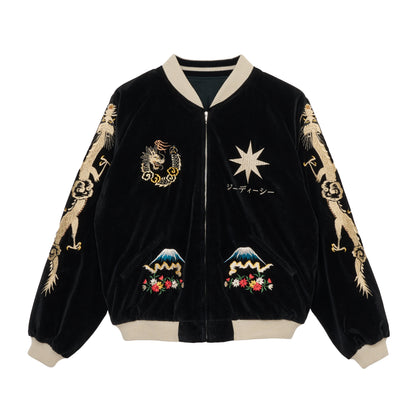 【TAILOR TOYO X GDC】Velveteen × Acetate Souvenir Jacket “PHOENIX” × “ALASKAN EAGLE”（発送予定：2026年4月中旬〜）
