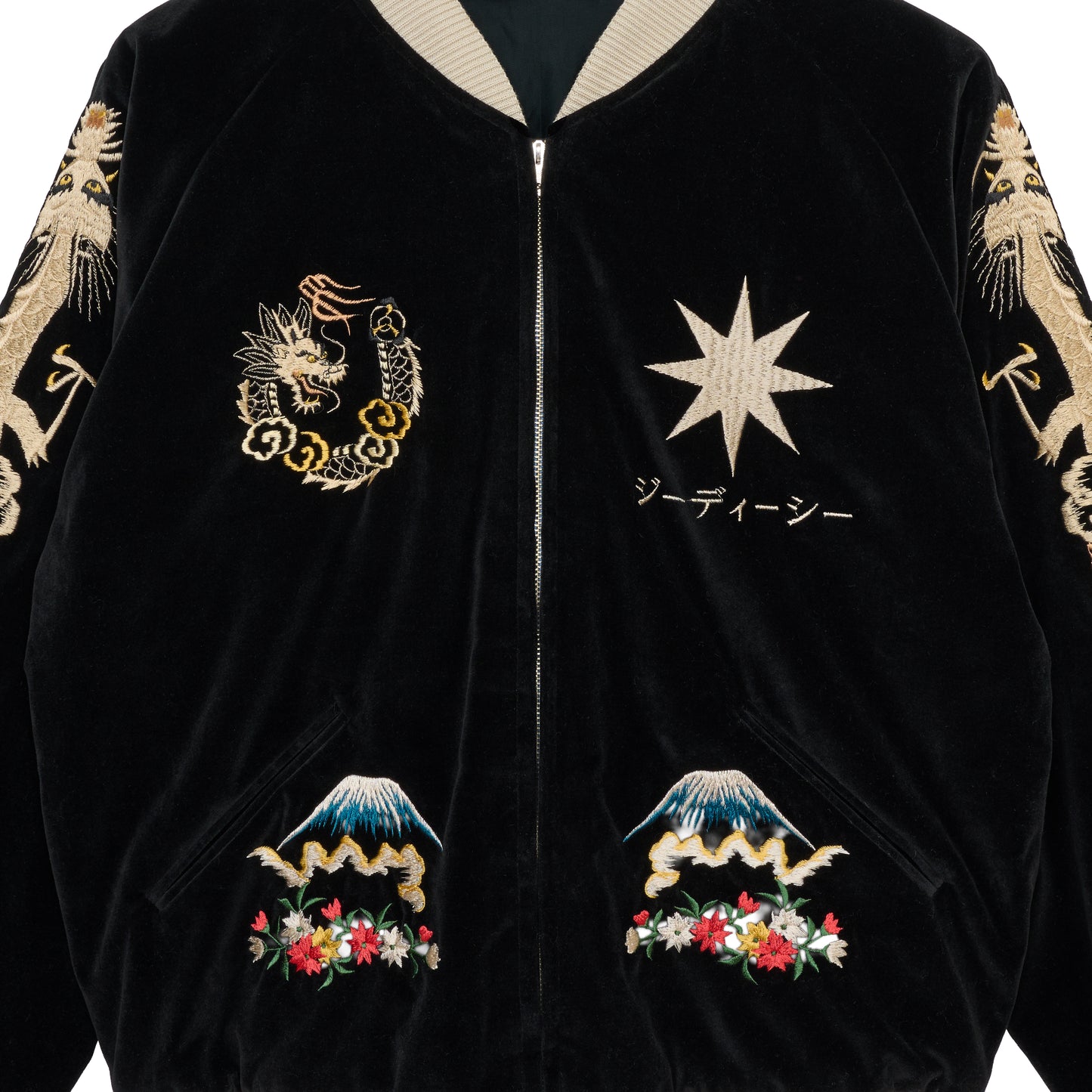 【TAILOR TOYO X GDC】Velveteen × Acetate Souvenir Jacket “PHOENIX” × “ALASKAN EAGLE”（発送予定：2026年4月中旬〜）