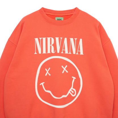 【NIRVANA×GDC collabo】crew sweat