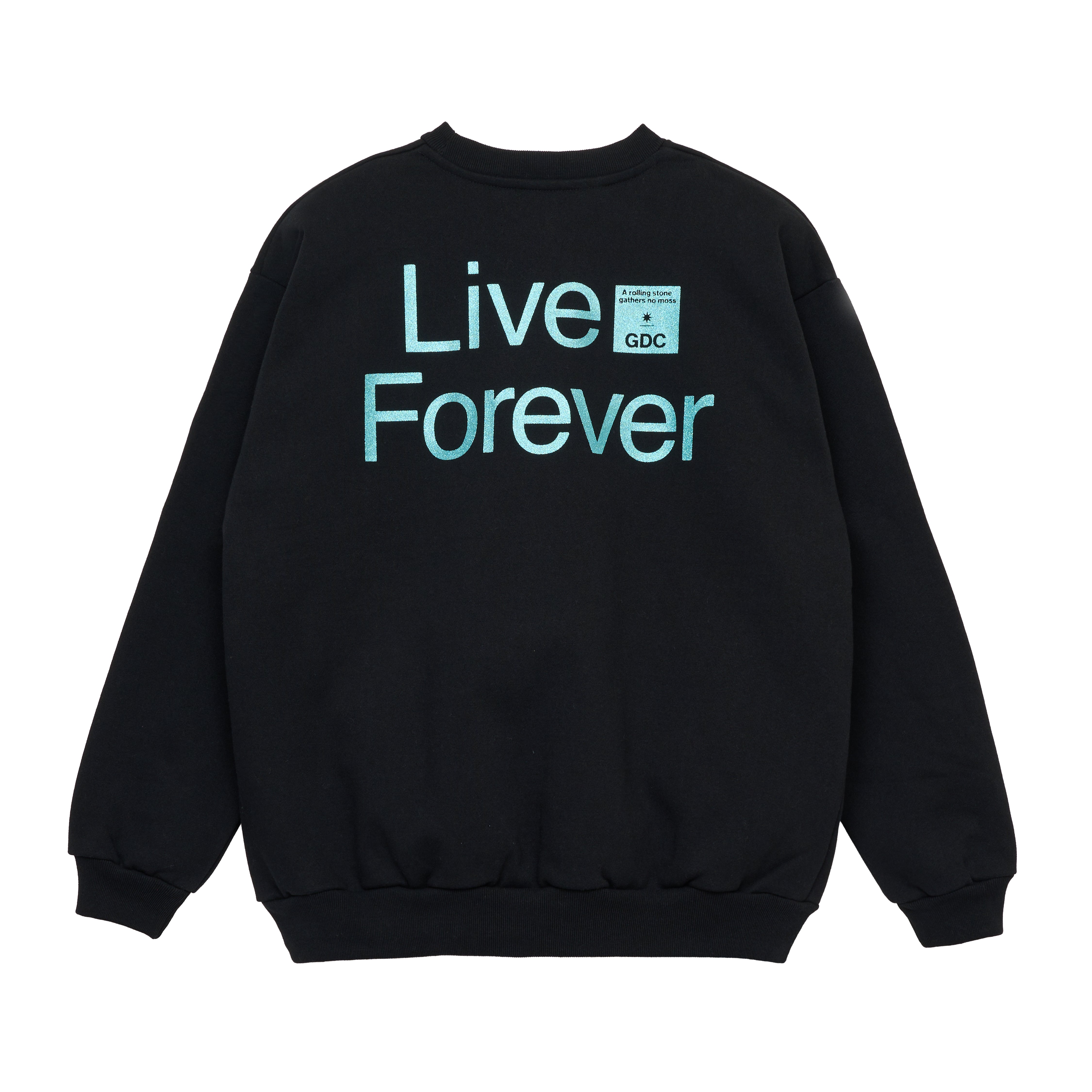 kinski live forever crew sweat – GDC