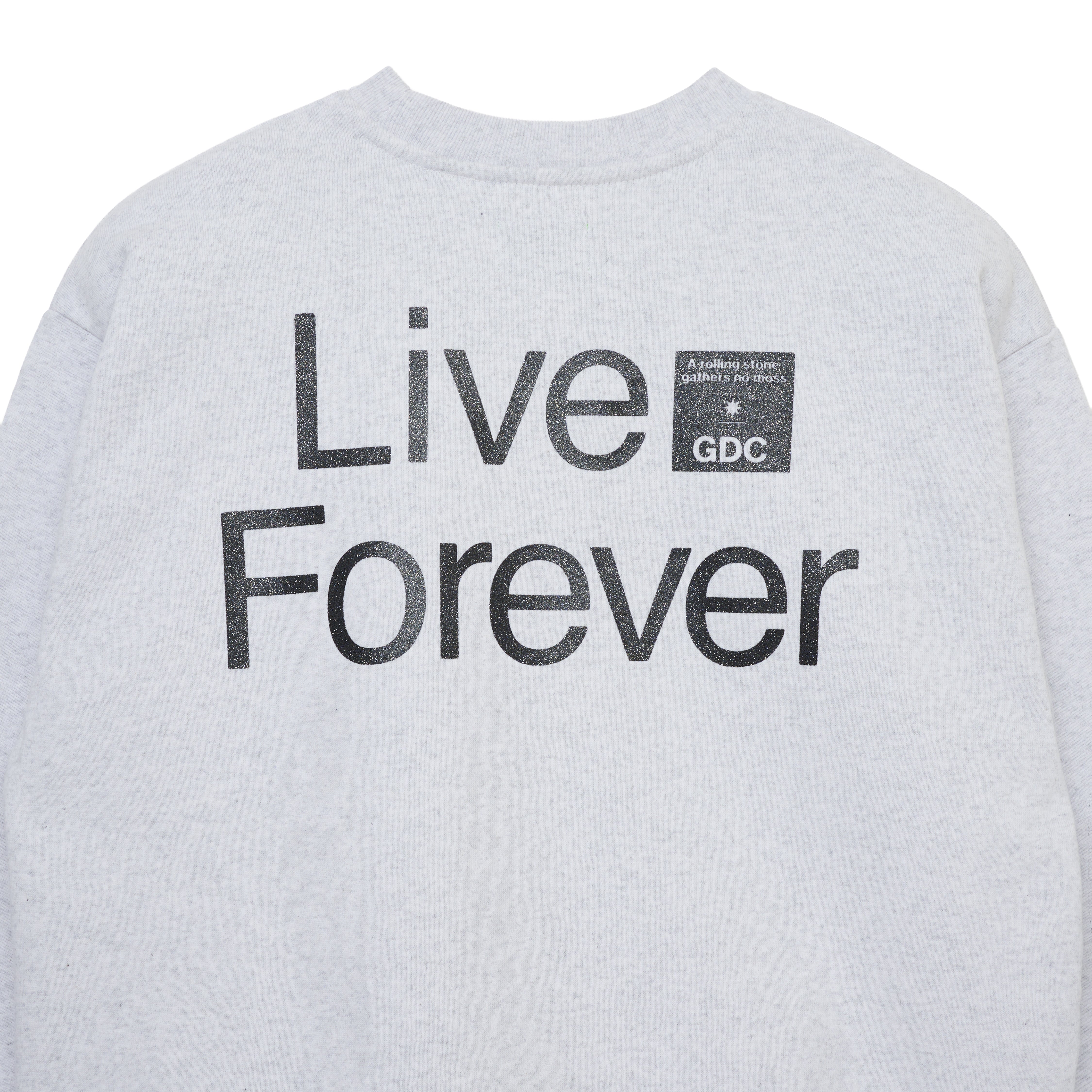 kinski live forever crew sweat – GDC