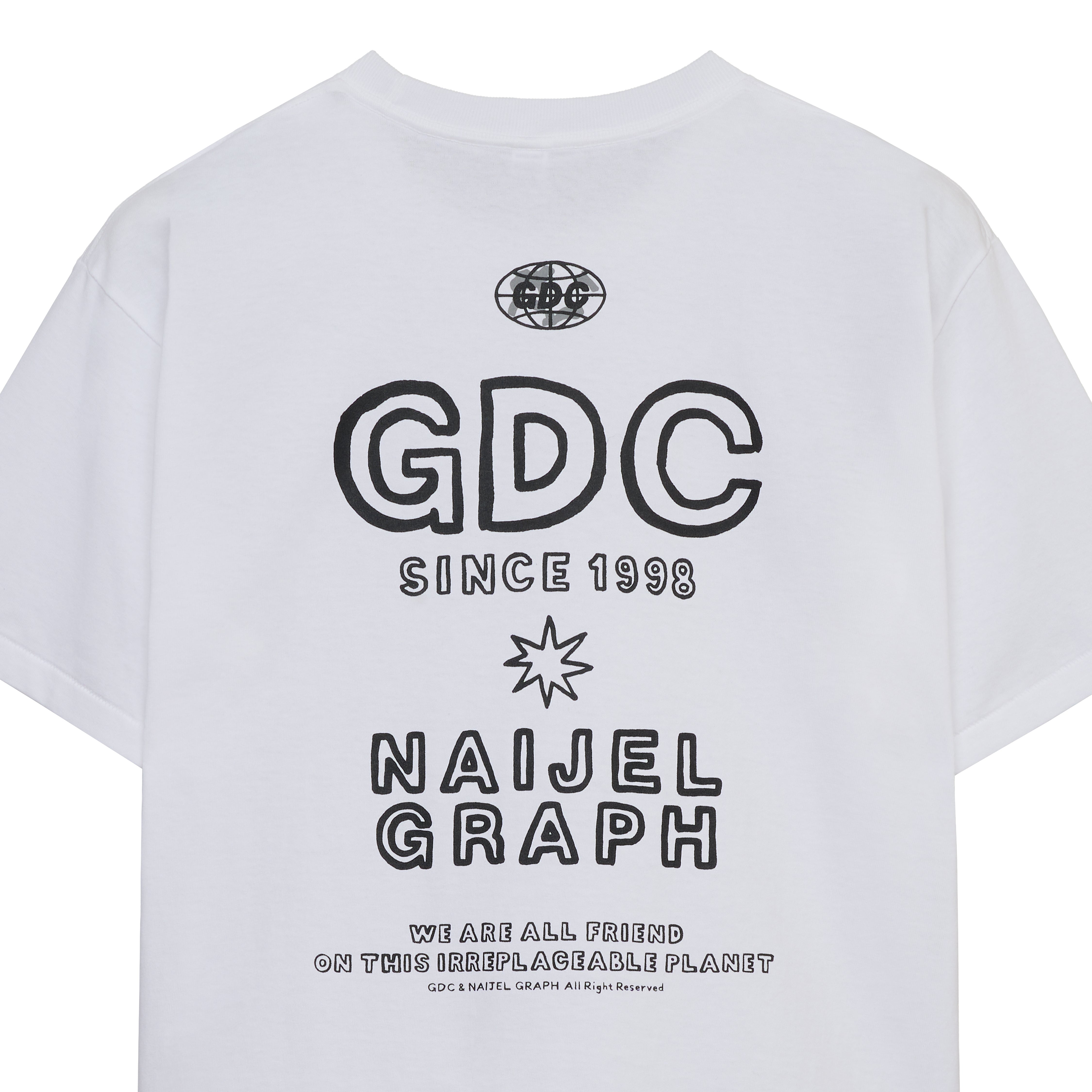 GDC NAIJEL GRAPH Tシャツ S NAIJEL GRAPH×GDC】Planet Tee