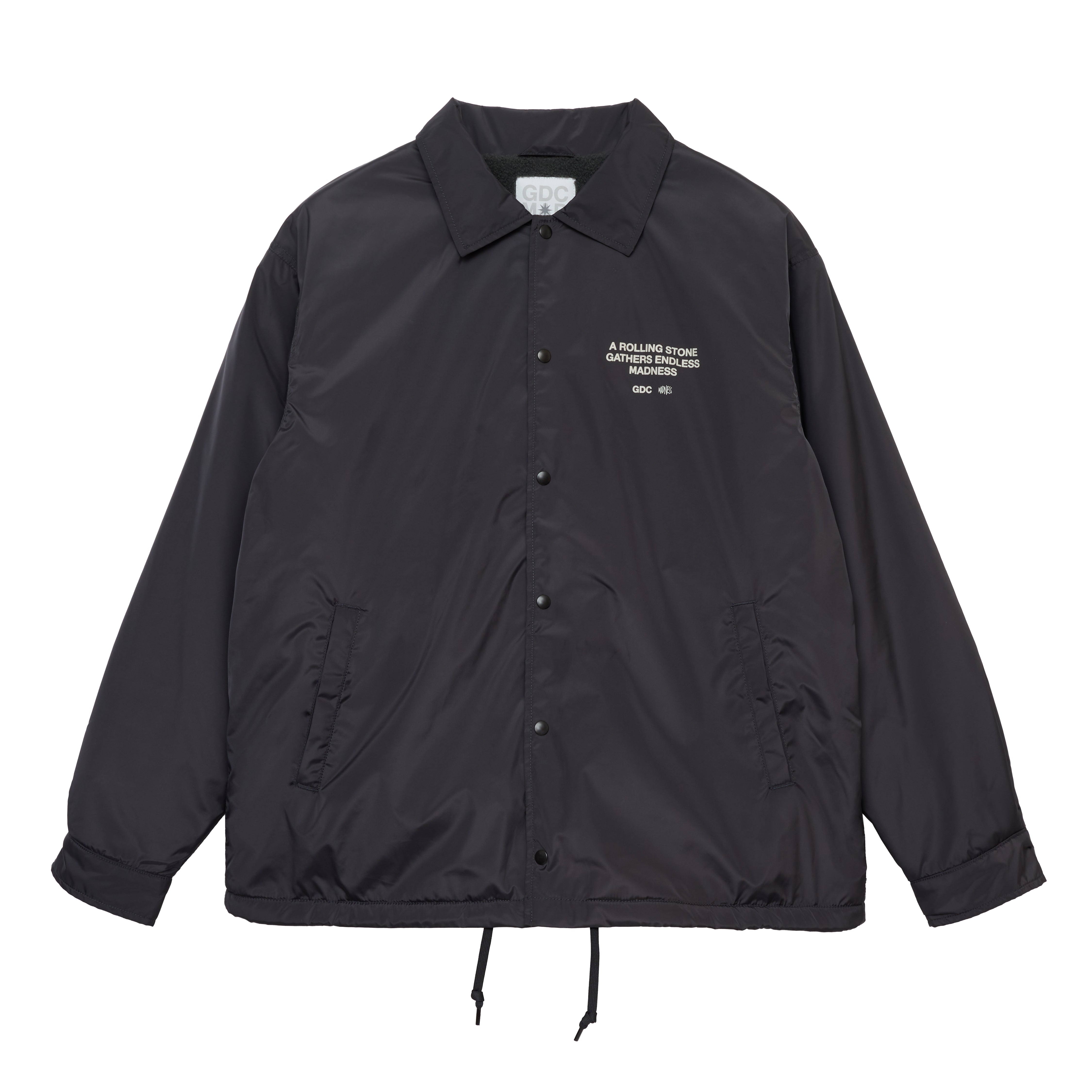 MADNESS x GDC SUPERIMPOSE GRAPHIC COACH JACKET