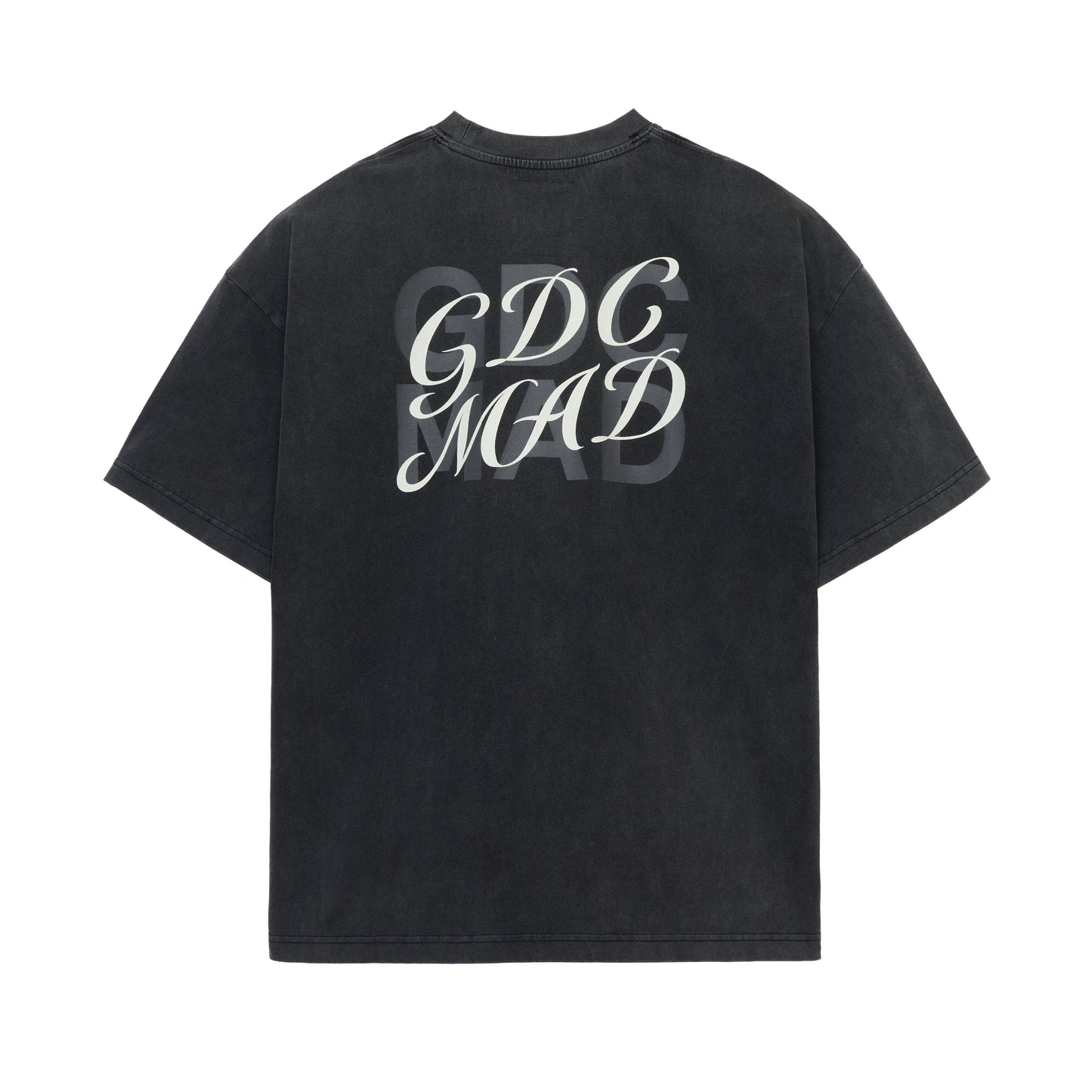 MADNESS x GDC SUPERIMPOSE GRAPHIC WASHED T-SHIRT