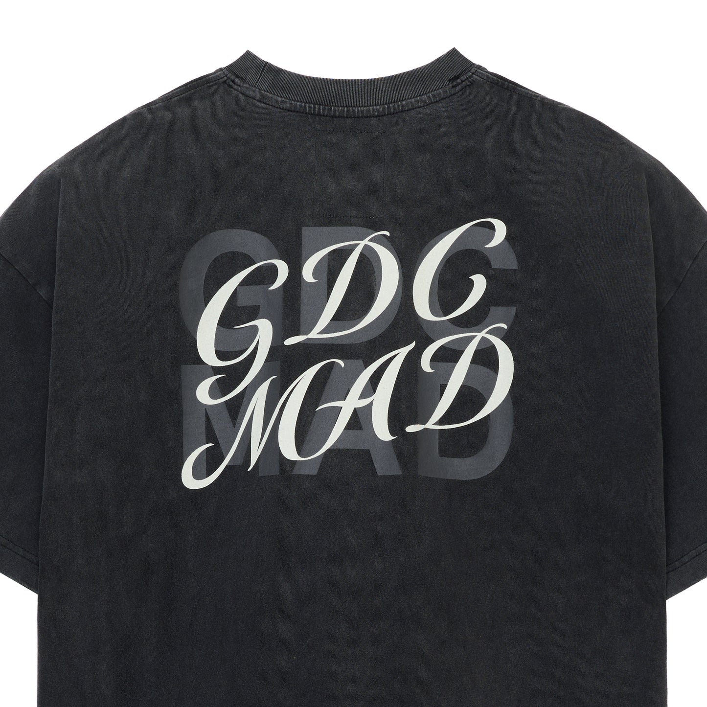 MADNESS x GDC SUPERIMPOSE GRAPHIC WASHED T-SHIRT