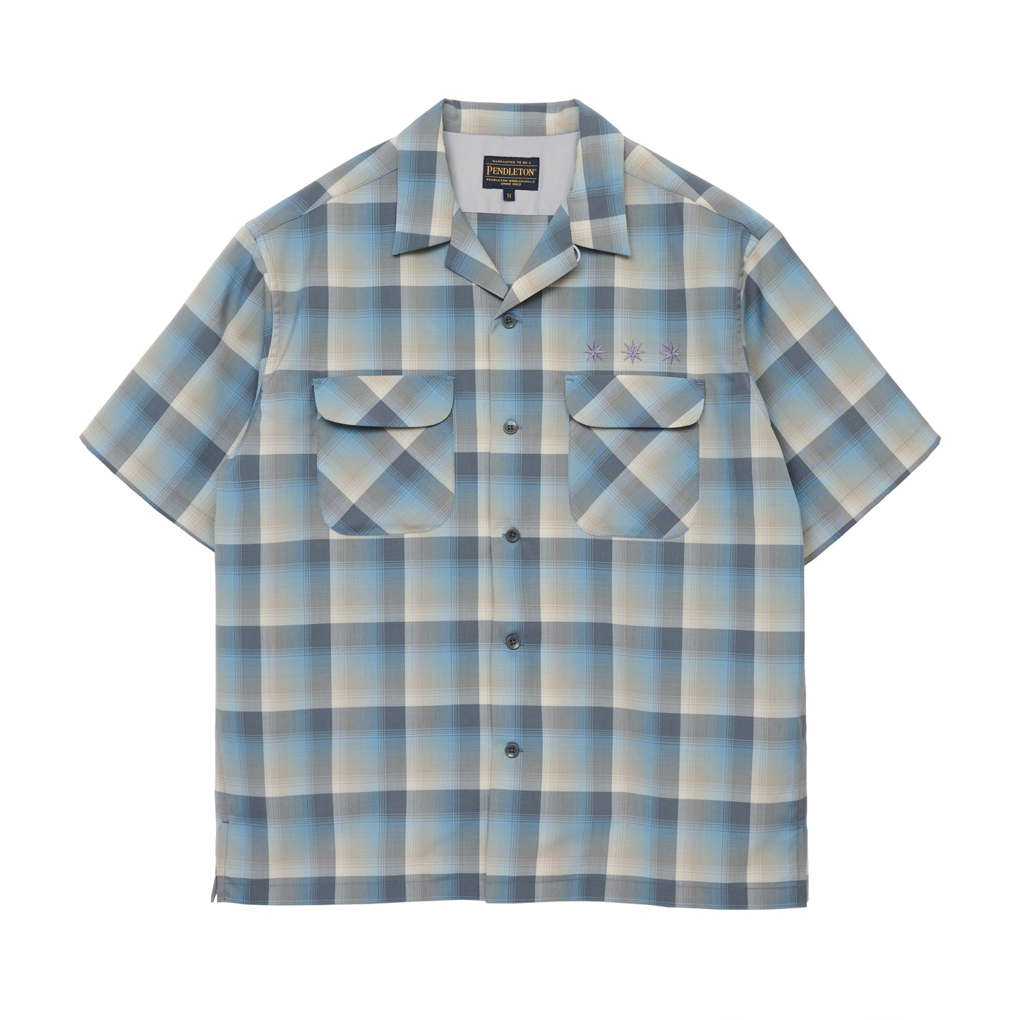 【PENDLETON×GDC】Open Collar Shirt S／S