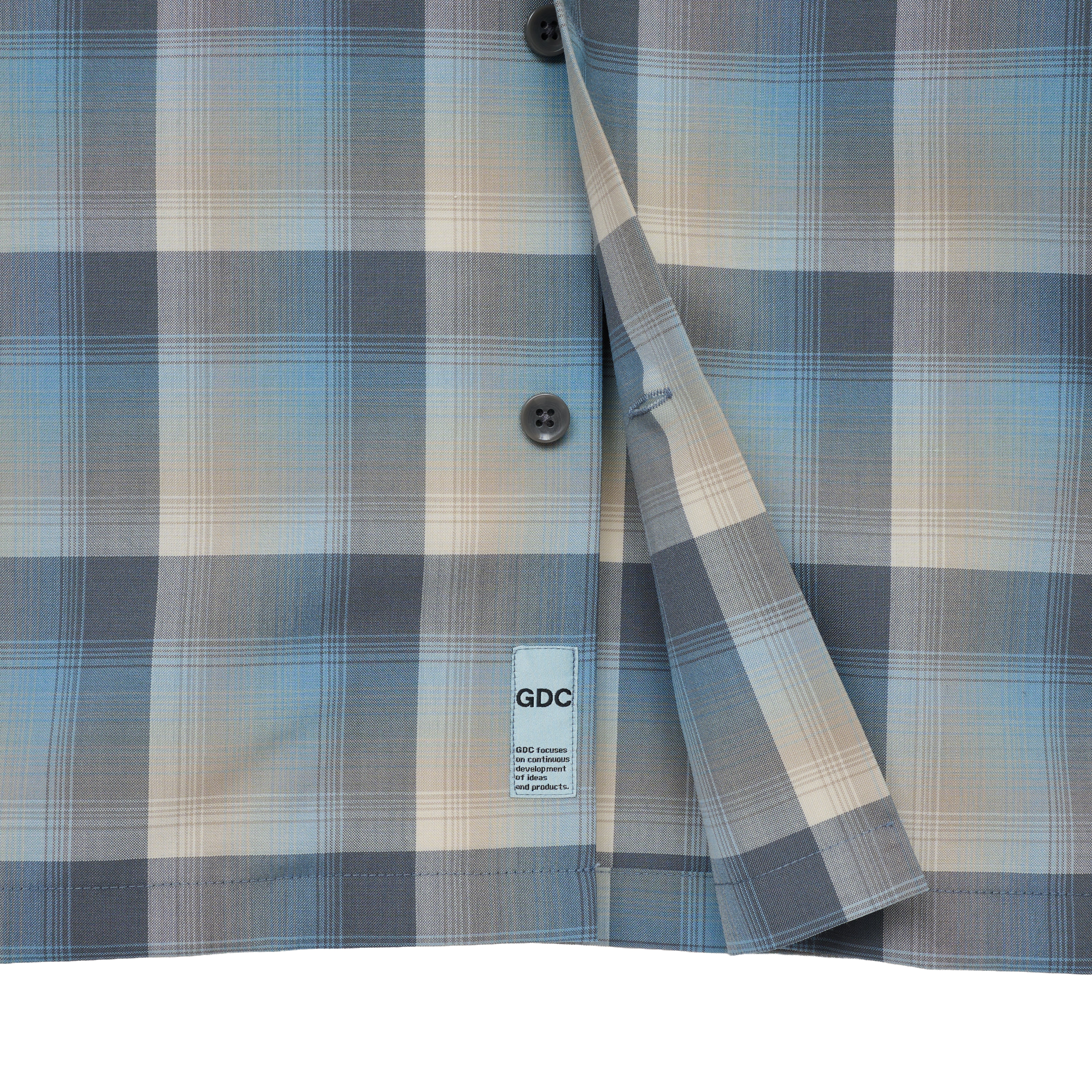 PENDLETON×GDC】Open Collar Shirt S／S