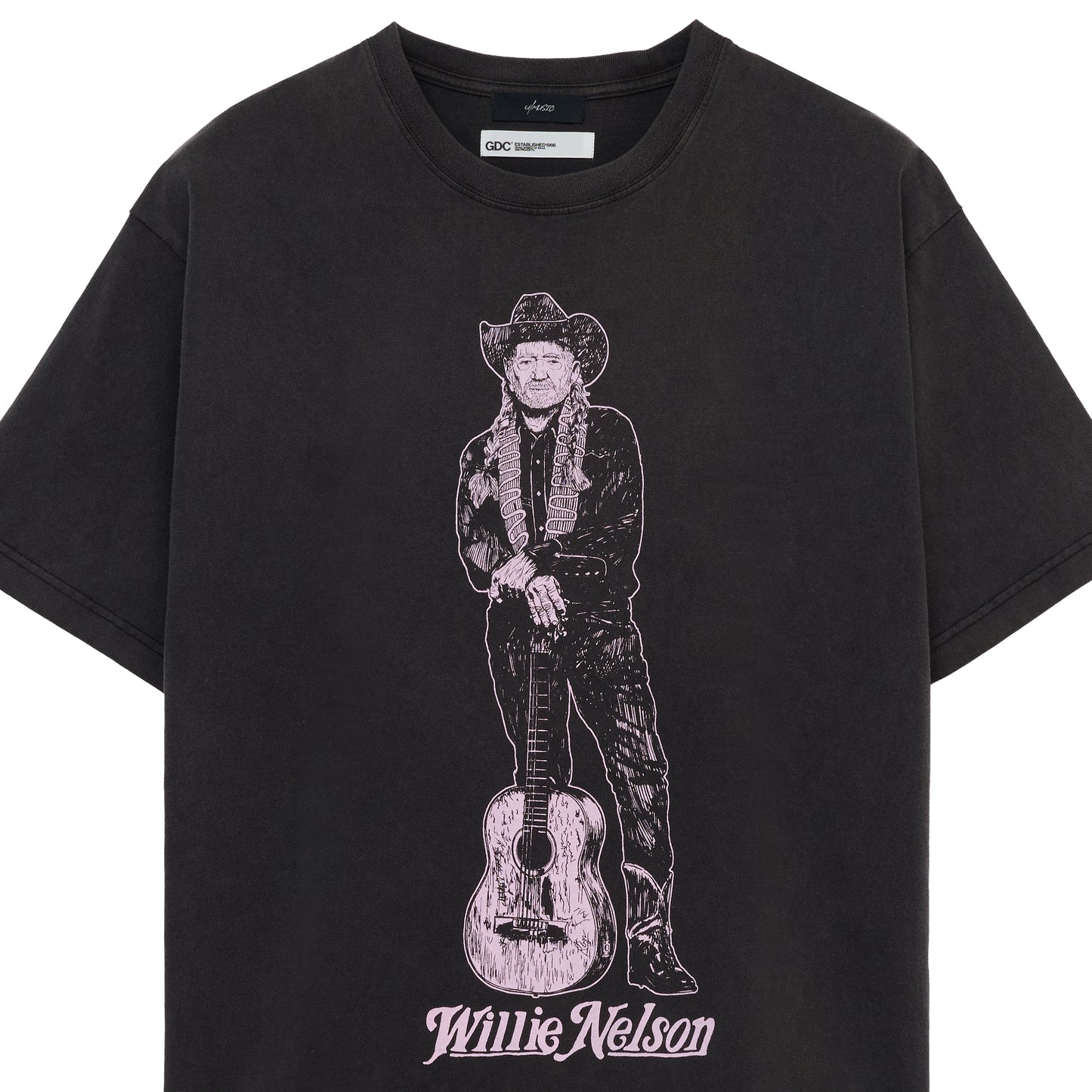 【Willie Nelson×GDC】guitar Tee(発送予定：2026年7月下旬~)