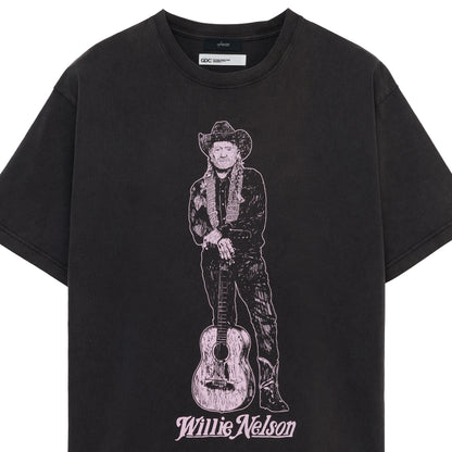 【Willie Nelson×GDC】guitar Tee(発送予定：2026年7月下旬~)