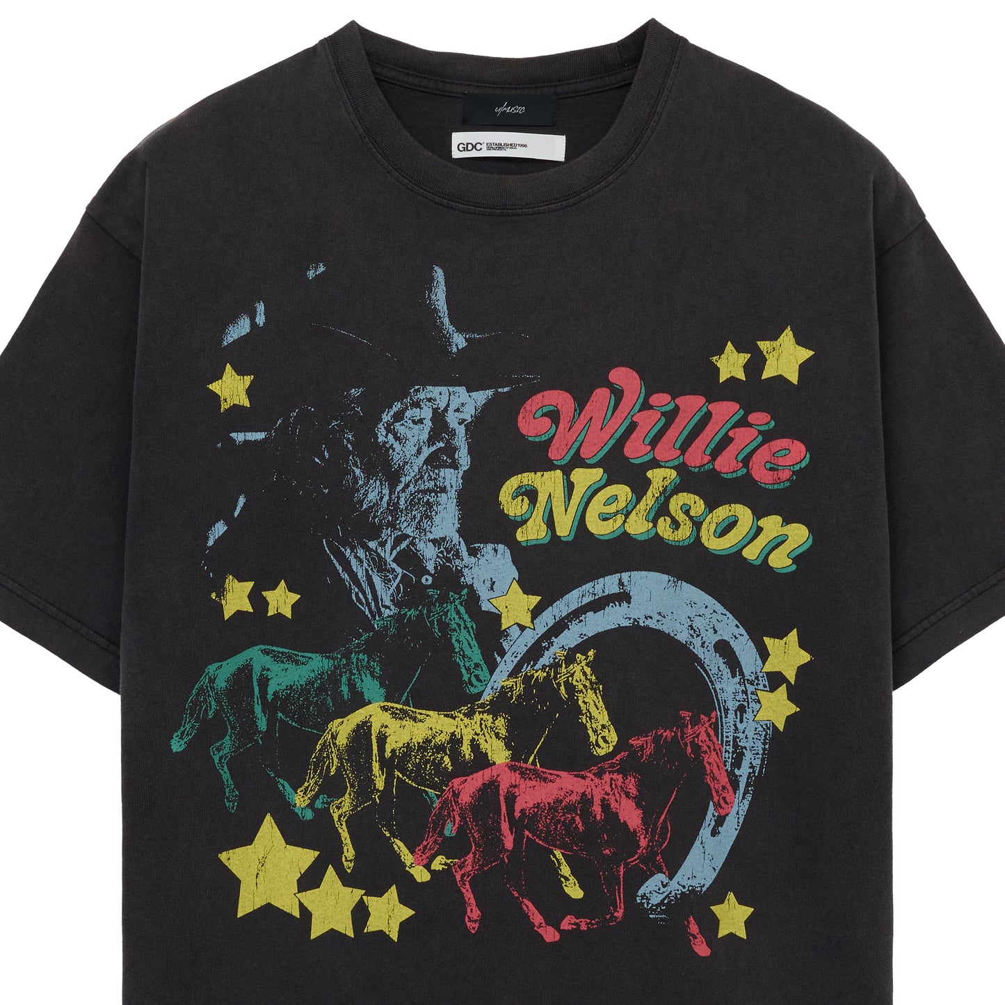 【Willie Nelson×GDC】horse Tee