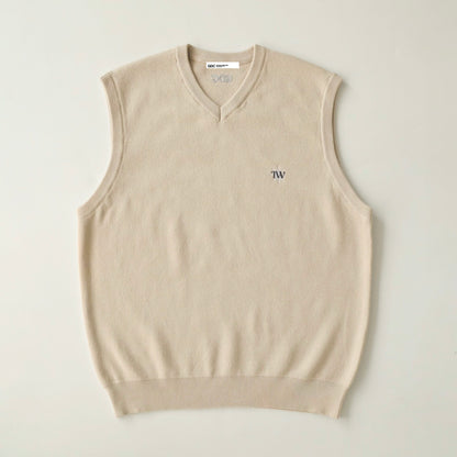 GDC×TW Cotton Knit Vest(発送予定：2026年8月上旬~)