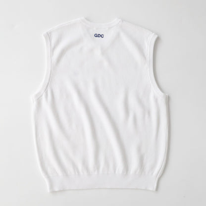 GDC×TW Cotton Knit Vest(発送予定：2026年8月上旬~)
