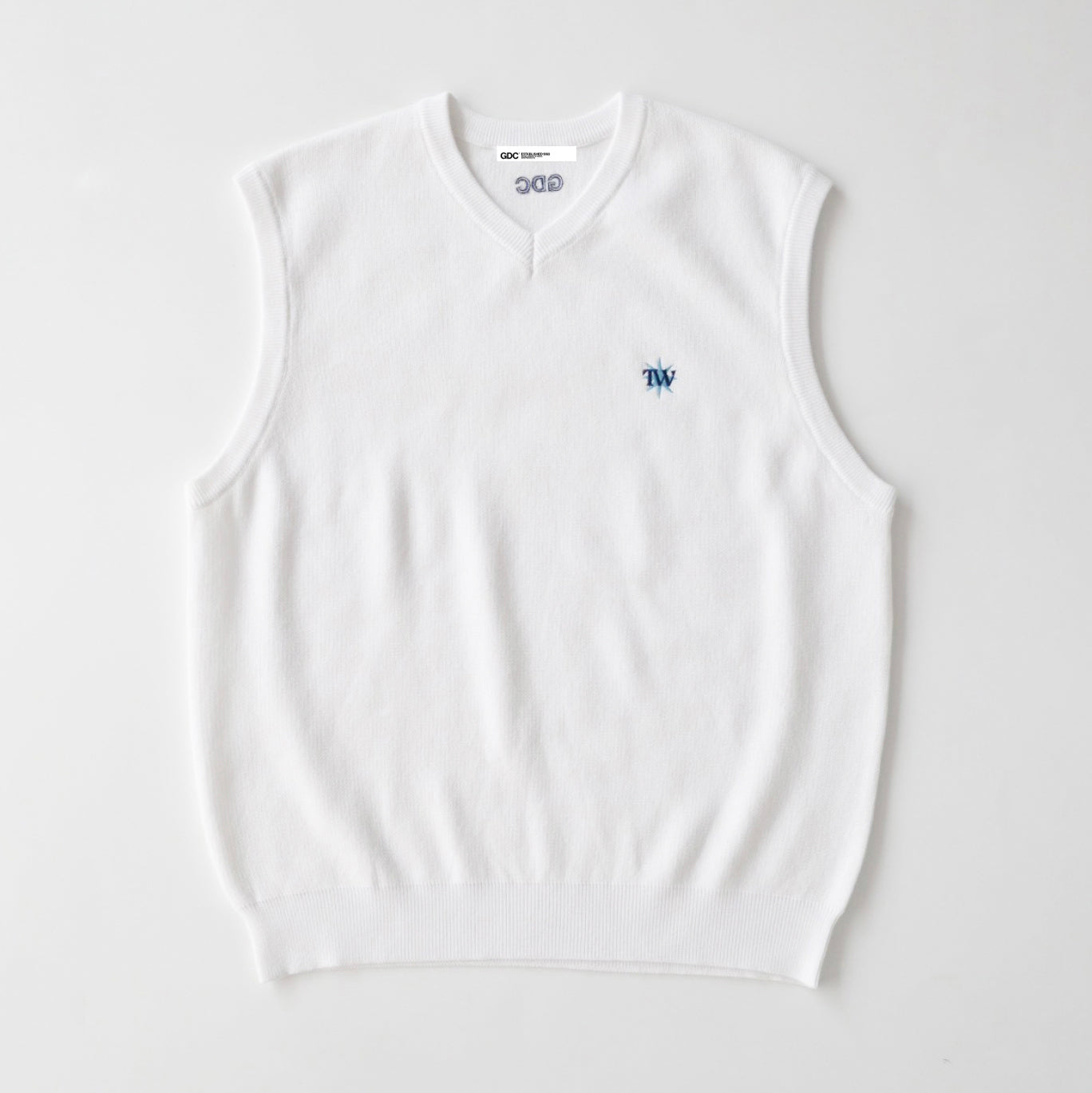 GDC×TW Cotton Knit Vest(発送予定：2026年8月上旬~)