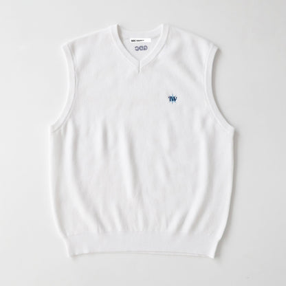 GDC×TW Cotton Knit Vest(発送予定：2026年8月上旬~)