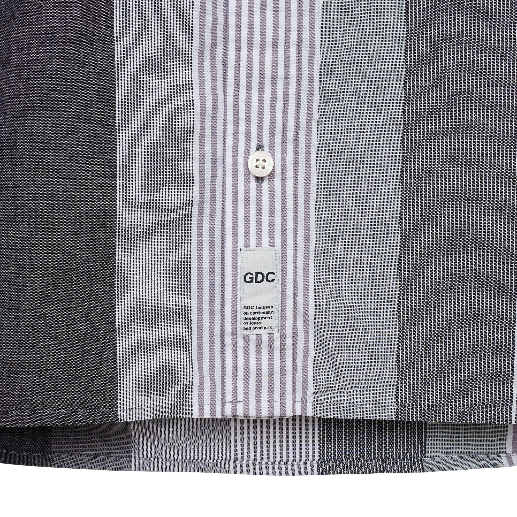 トップス GDC Weekend Setup Black Lsize Stripe Shirt – GDC