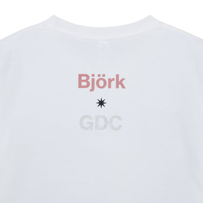 【Bjork by Kevin Cummins×GDC】Monochrome Tee