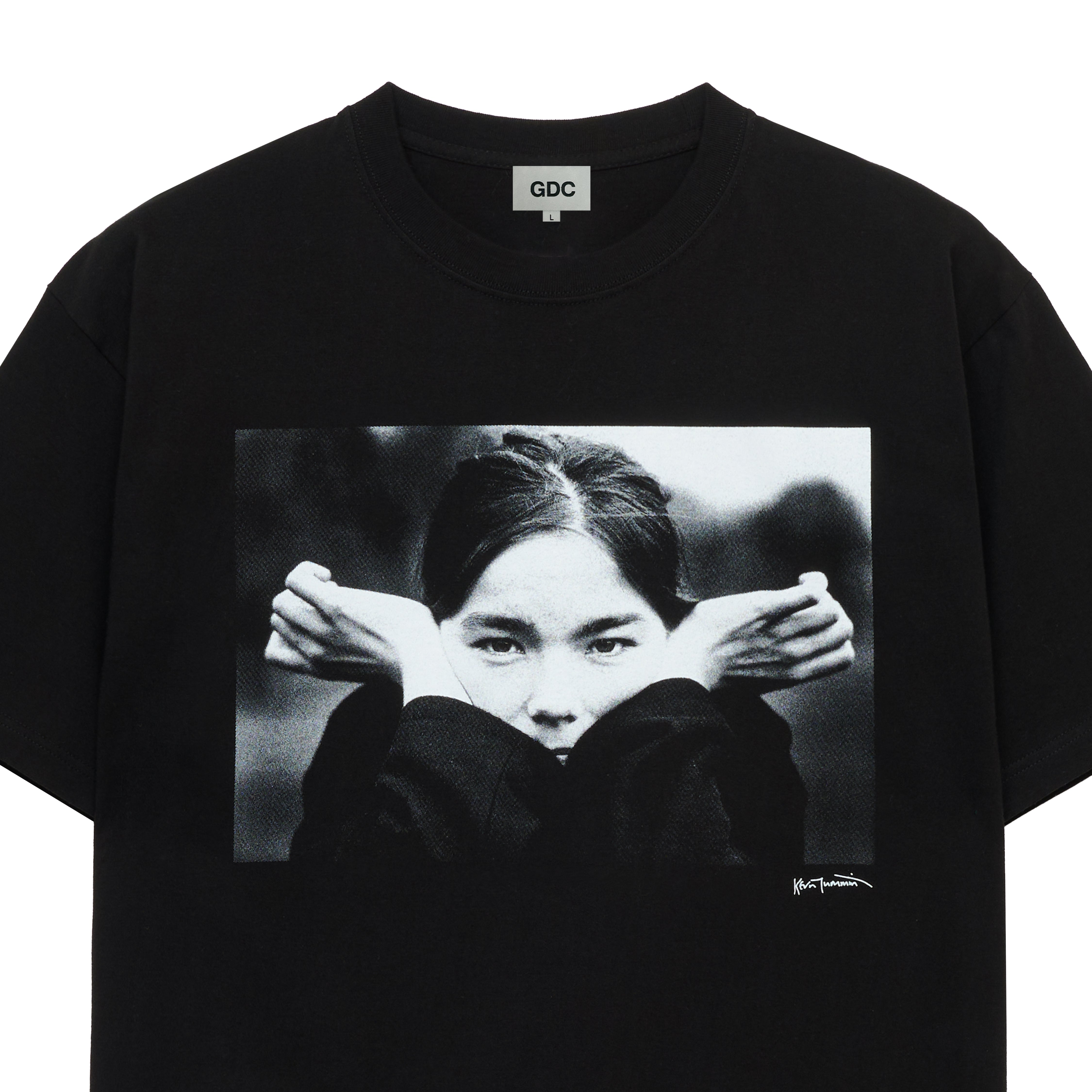 Bjork by Kevin Cummins×GDC】Monochrome Tee
