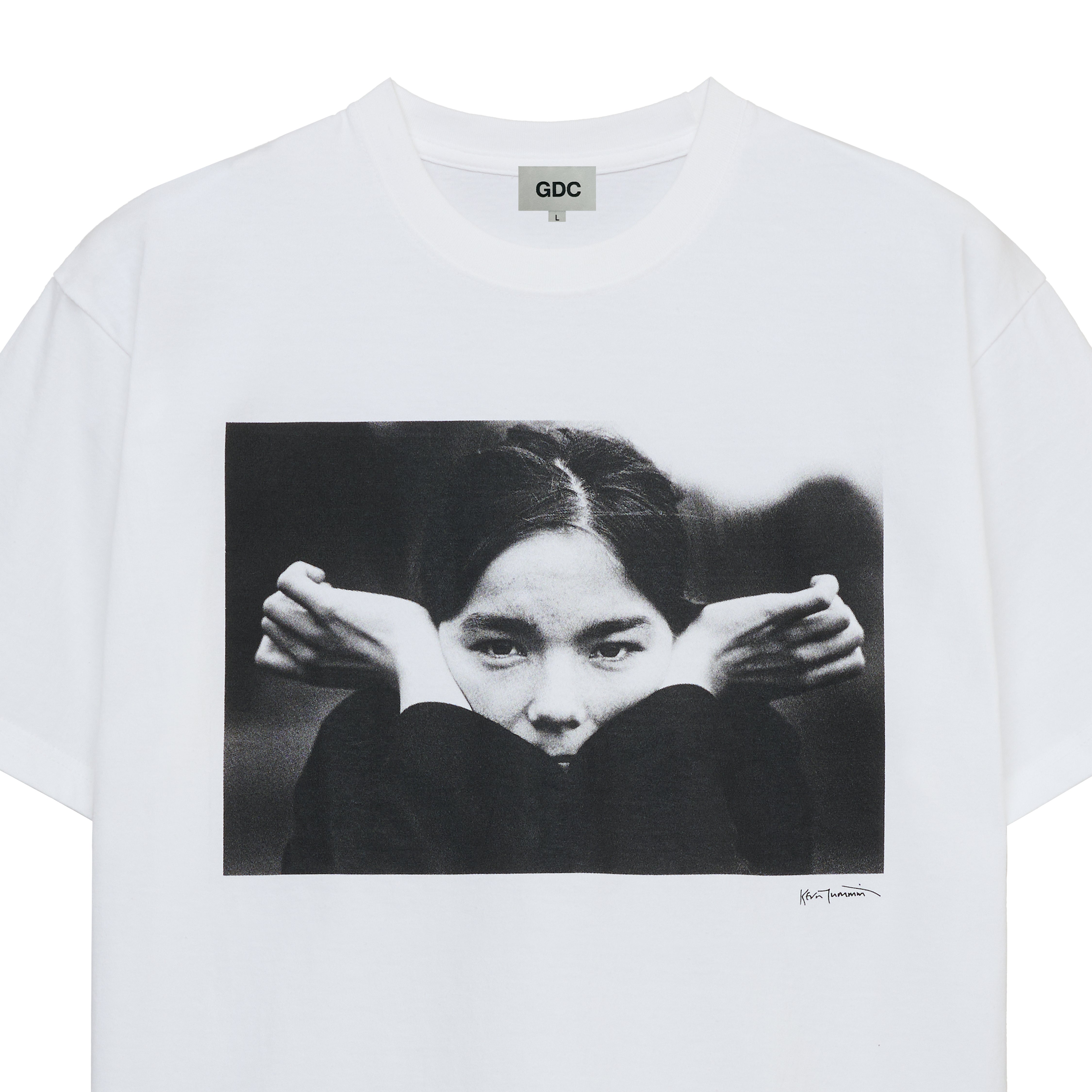 Bjork by Kevin Cummins×GDC】Monochrome Tee