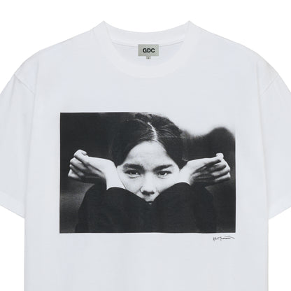 【Bjork by Kevin Cummins×GDC】Monochrome Tee