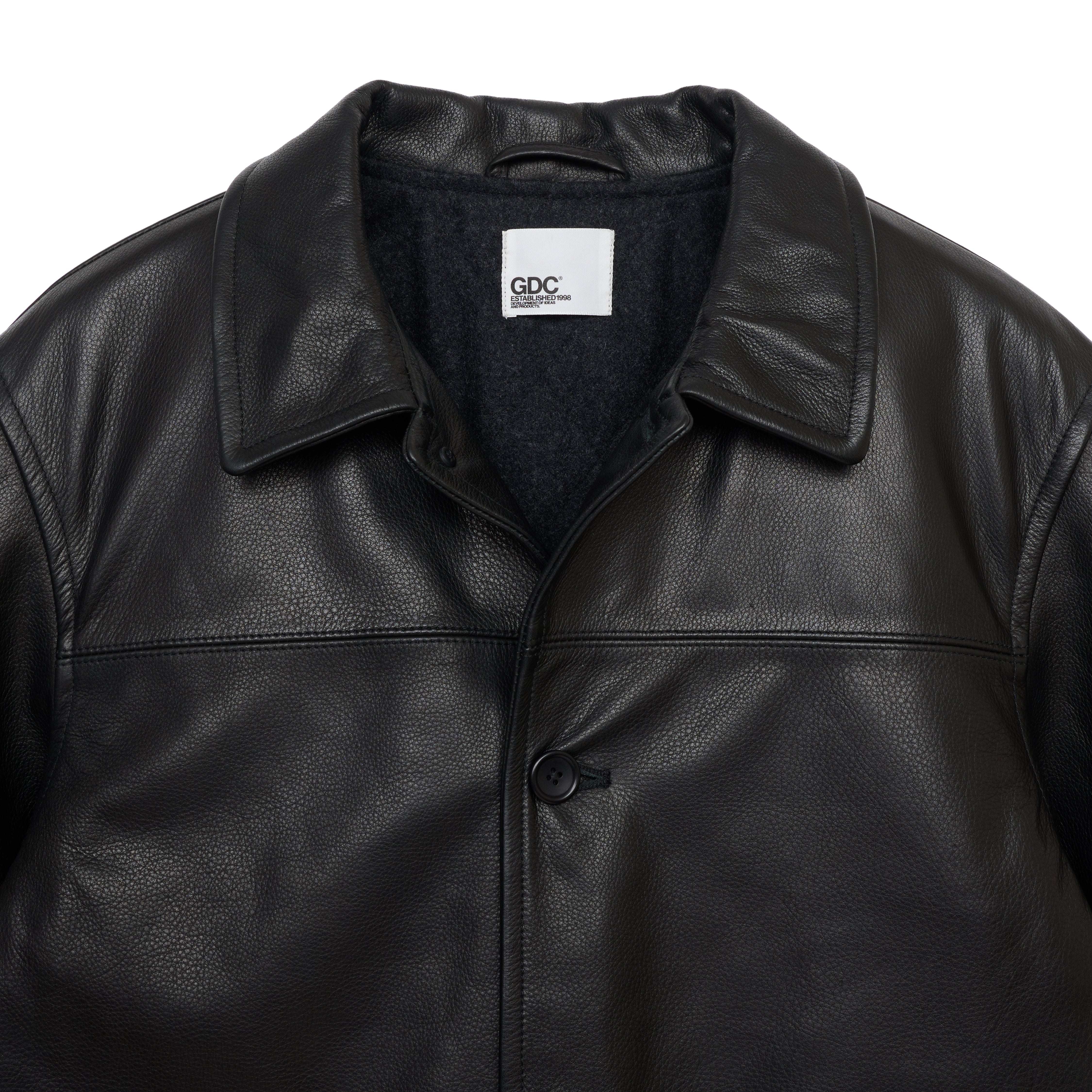 Leather Car Coat(発送予定：2026年12月上旬~) – GDC