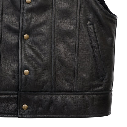 Leather Sherpa Vest(発送予定：2026年12月上旬~)