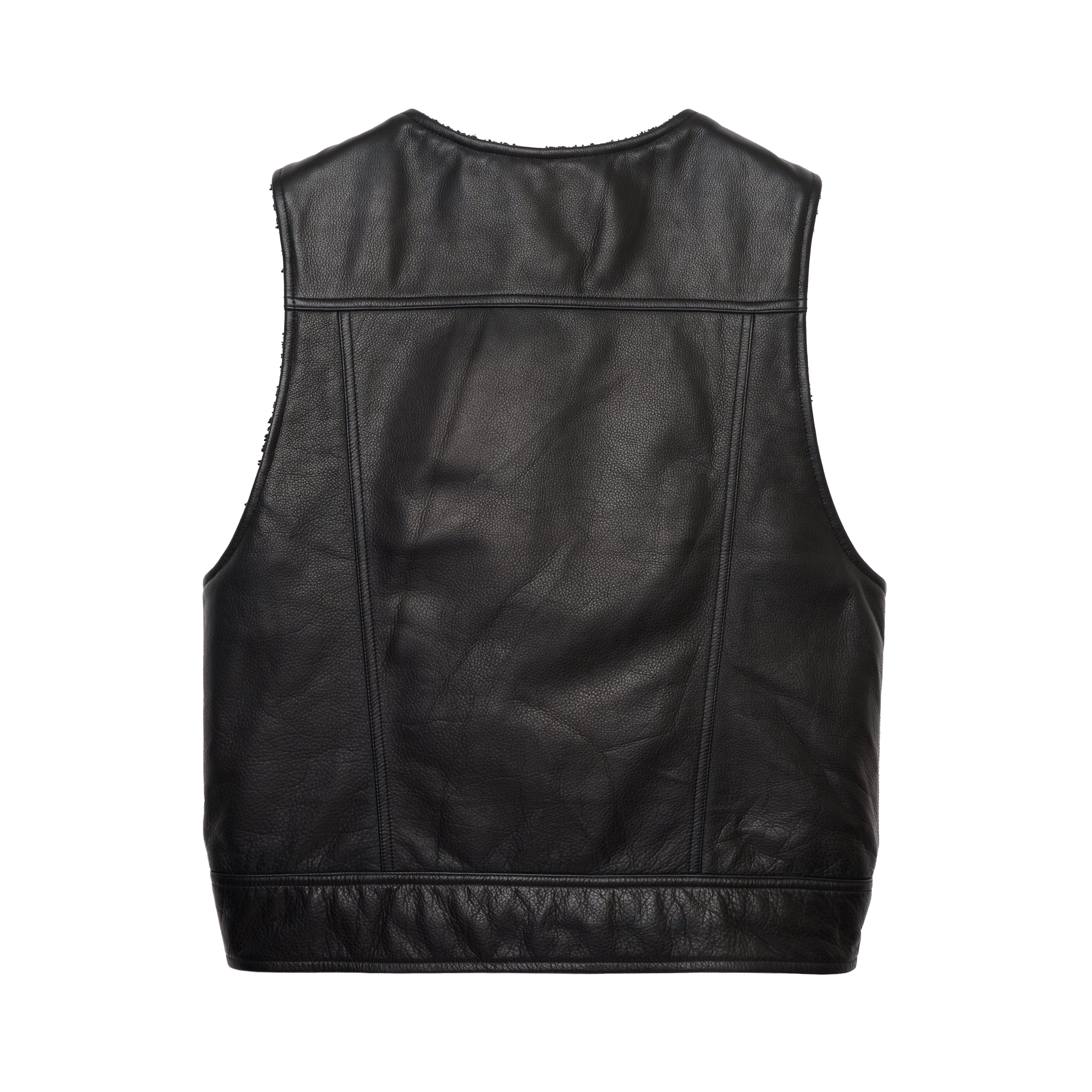 Leather Sherpa Vest(発送予定：2026年12月上旬~) – GDC