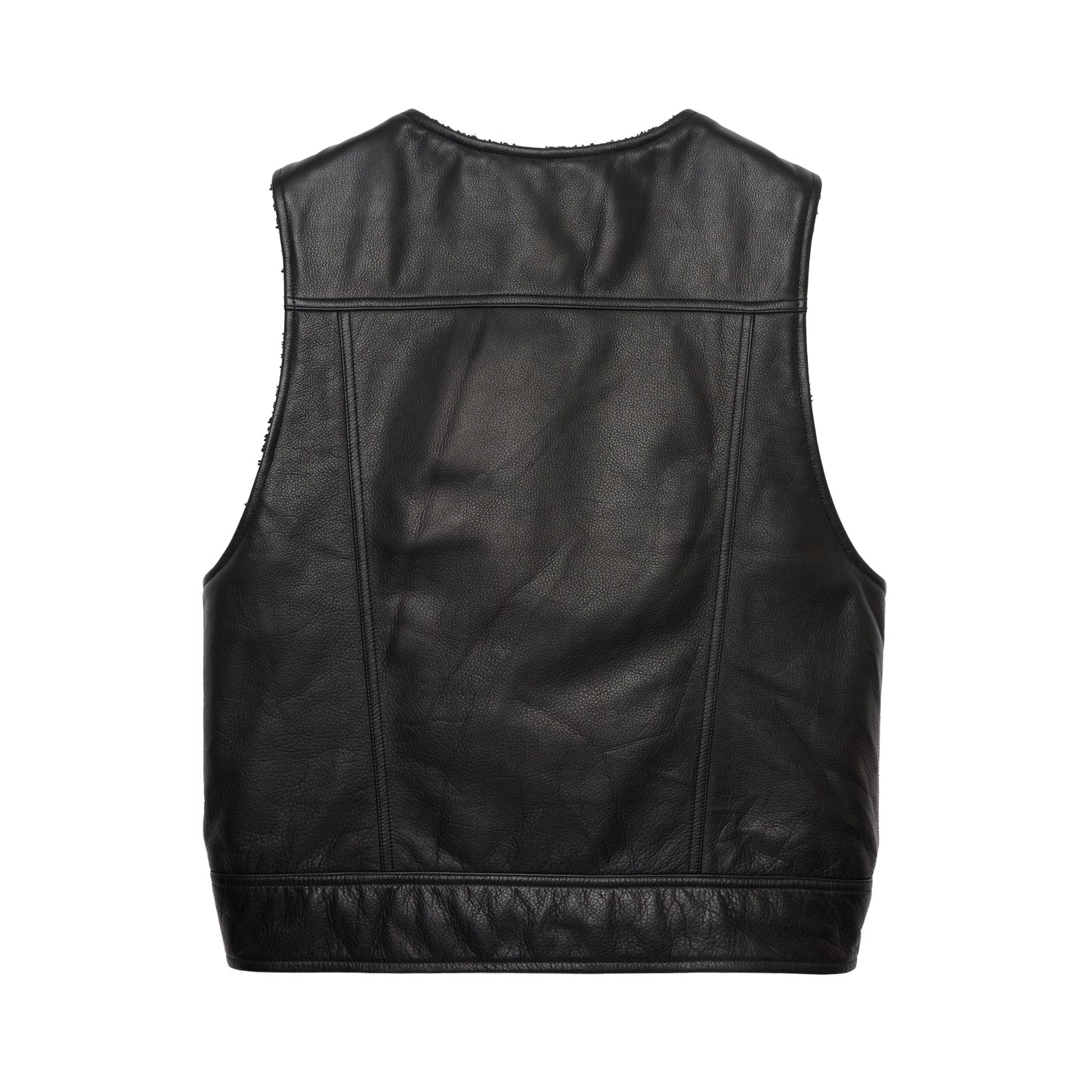 Leather Sherpa Vest(発送予定：2026年12月上旬~)