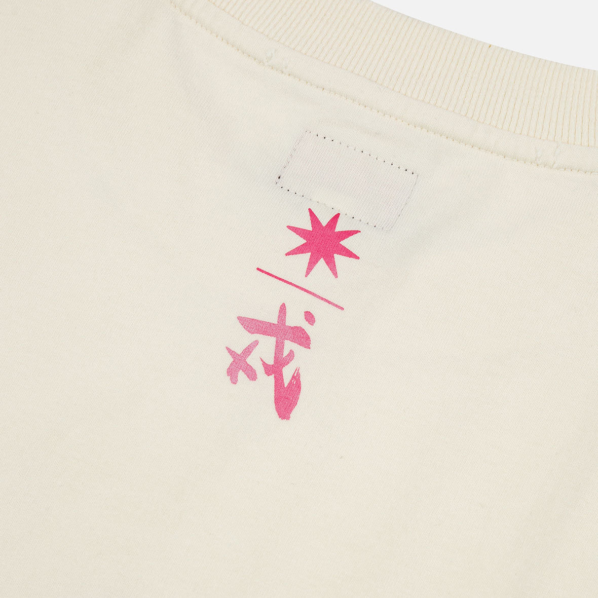EVISU X GDC DIRTY WASHED LOGO TEE