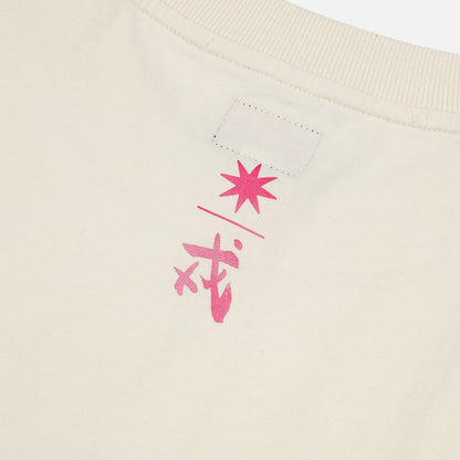 EVISU X GDC DIRTY WASHED LOGO TEE