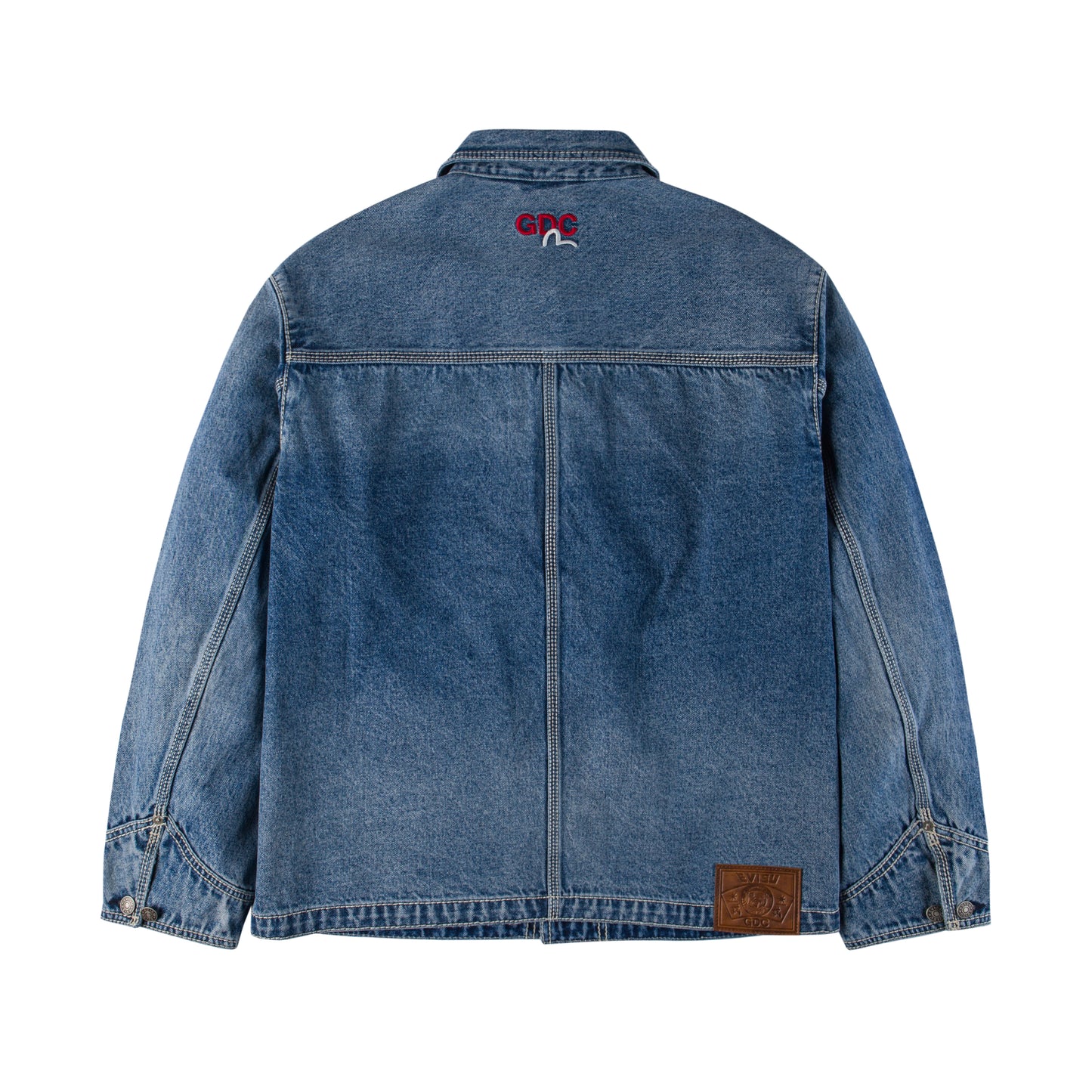 EVISU X GDC WASHED CHORE JACKET