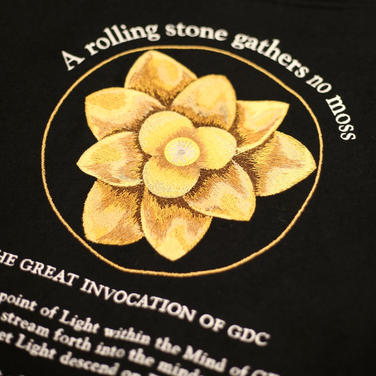 NUMBERED stadium jumper