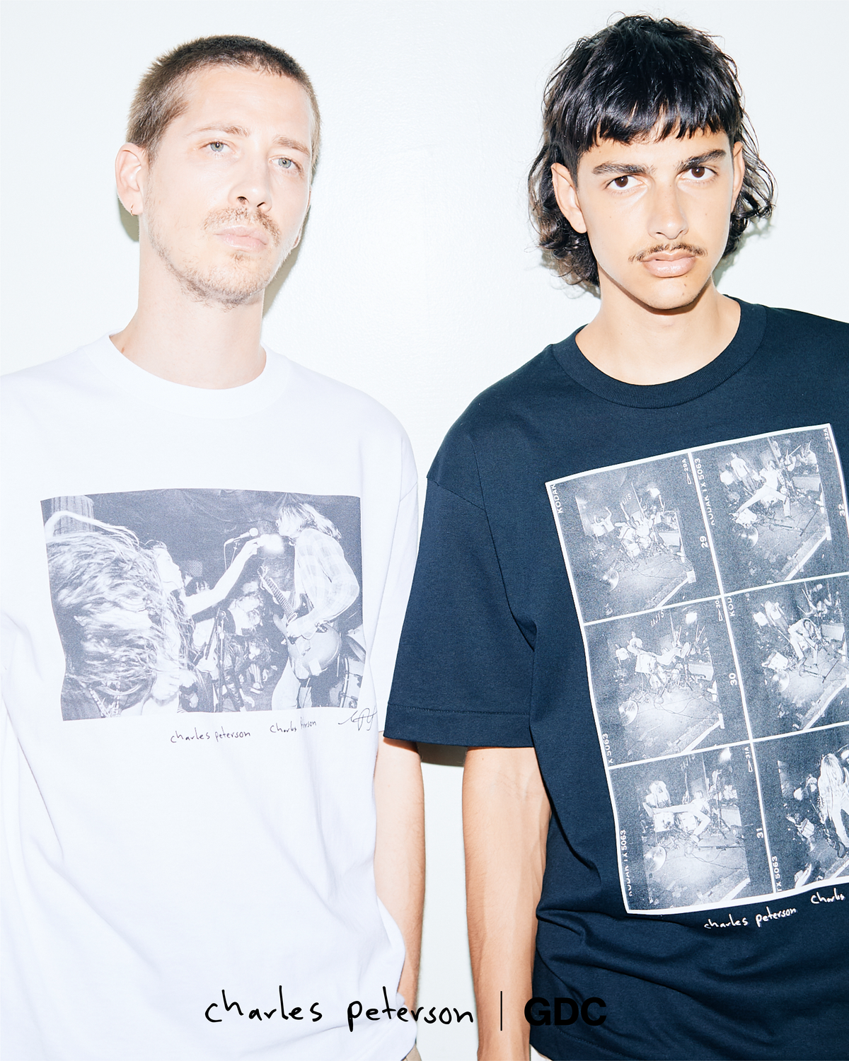 【Charles Peterson×GDC】Raji's Finger Point Tee(発送予定：2026年12月上旬~)