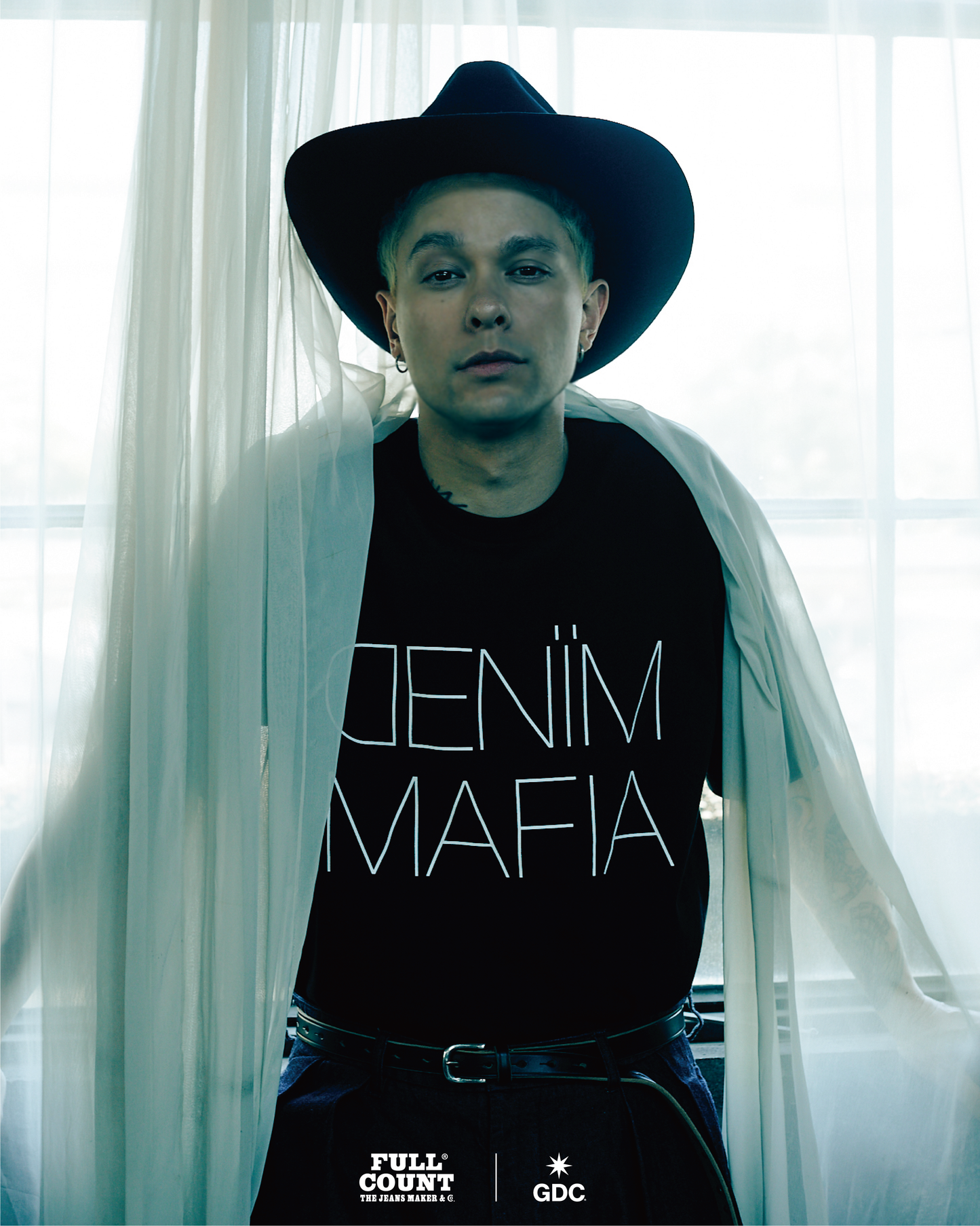 【FULLCOUNT×GDC】DENIM MAFIA T