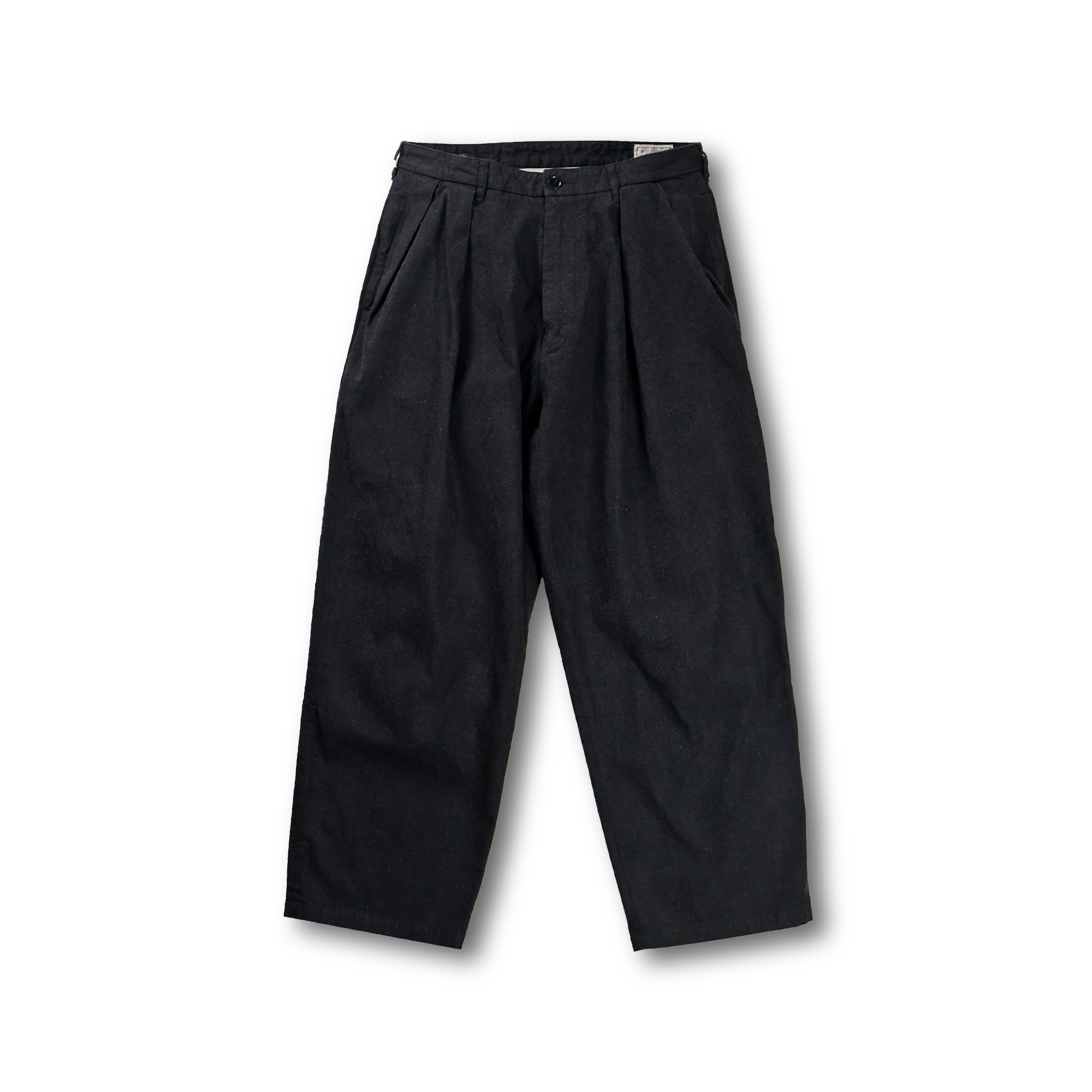 FULLCOUNT×GDC】Big Denim Tuck Trousers