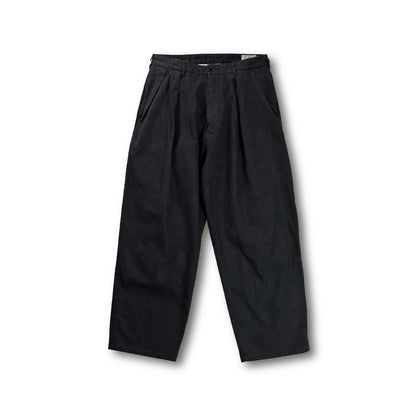 【FULLCOUNT×GDC】Big Denim Tuck Trousers